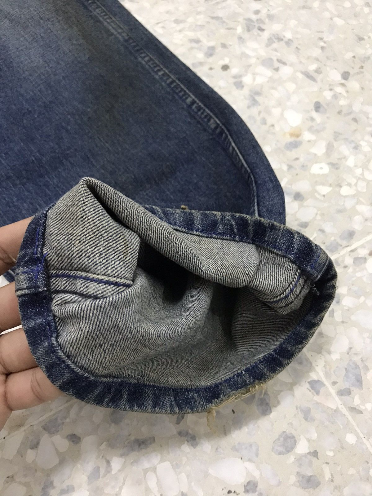 Stussy Rare❗️Vintage Stussy made in canada loose cut denim Size US 35 - 9 Thumbnail