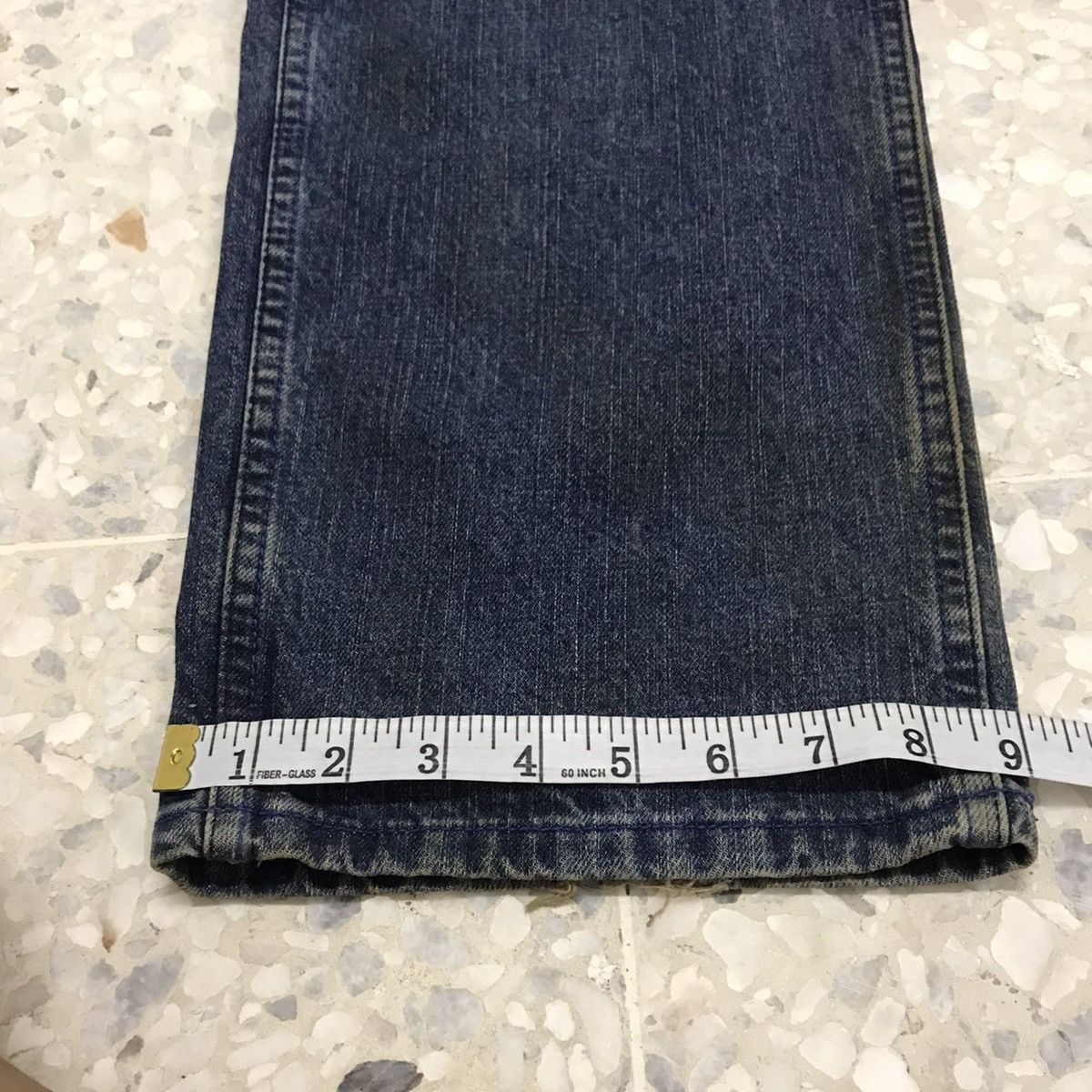 Stussy Rare❗️Vintage Stussy made in canada loose cut denim Size US 35 - 22 Thumbnail