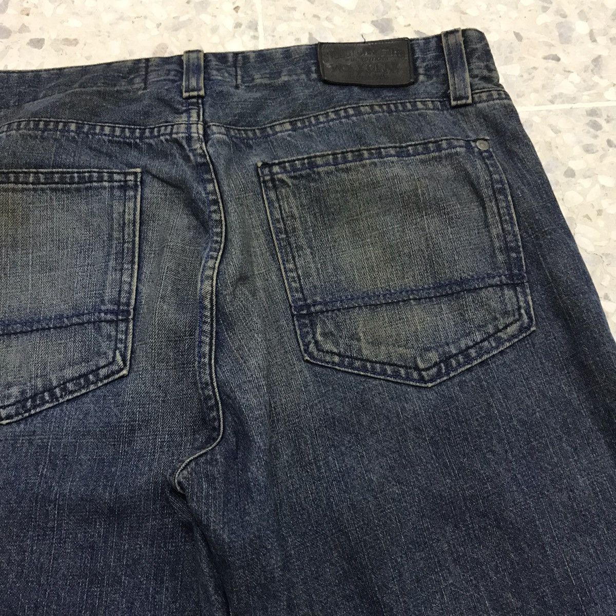 Stussy Rare❗️Vintage Stussy made in canada loose cut denim Size US 35 - 11 Thumbnail