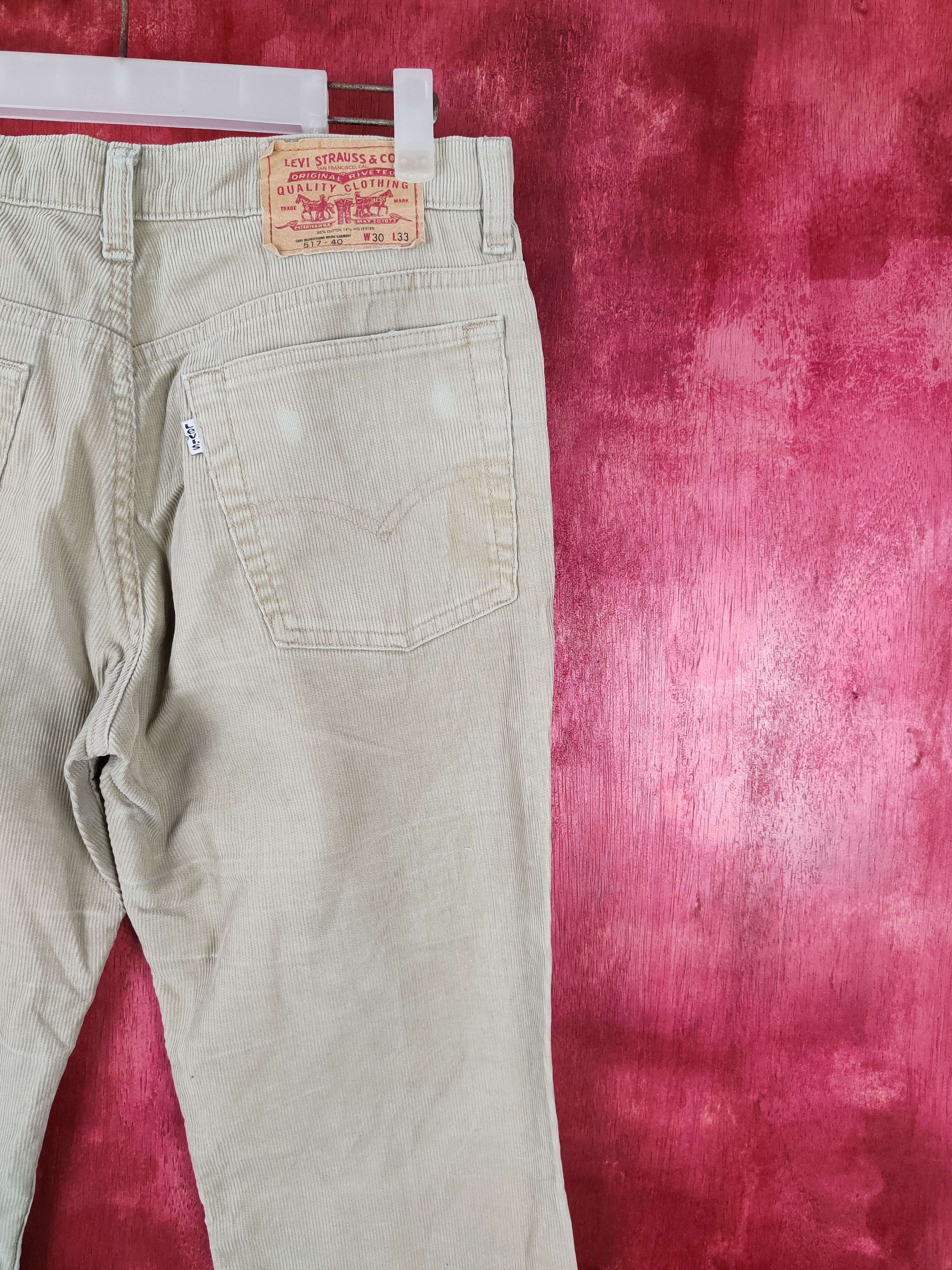 Levi's Levi's Brown Faded corduroy vintage Jeans Pants #S567 Size US 30 / EU 46 - 11 Thumbnail