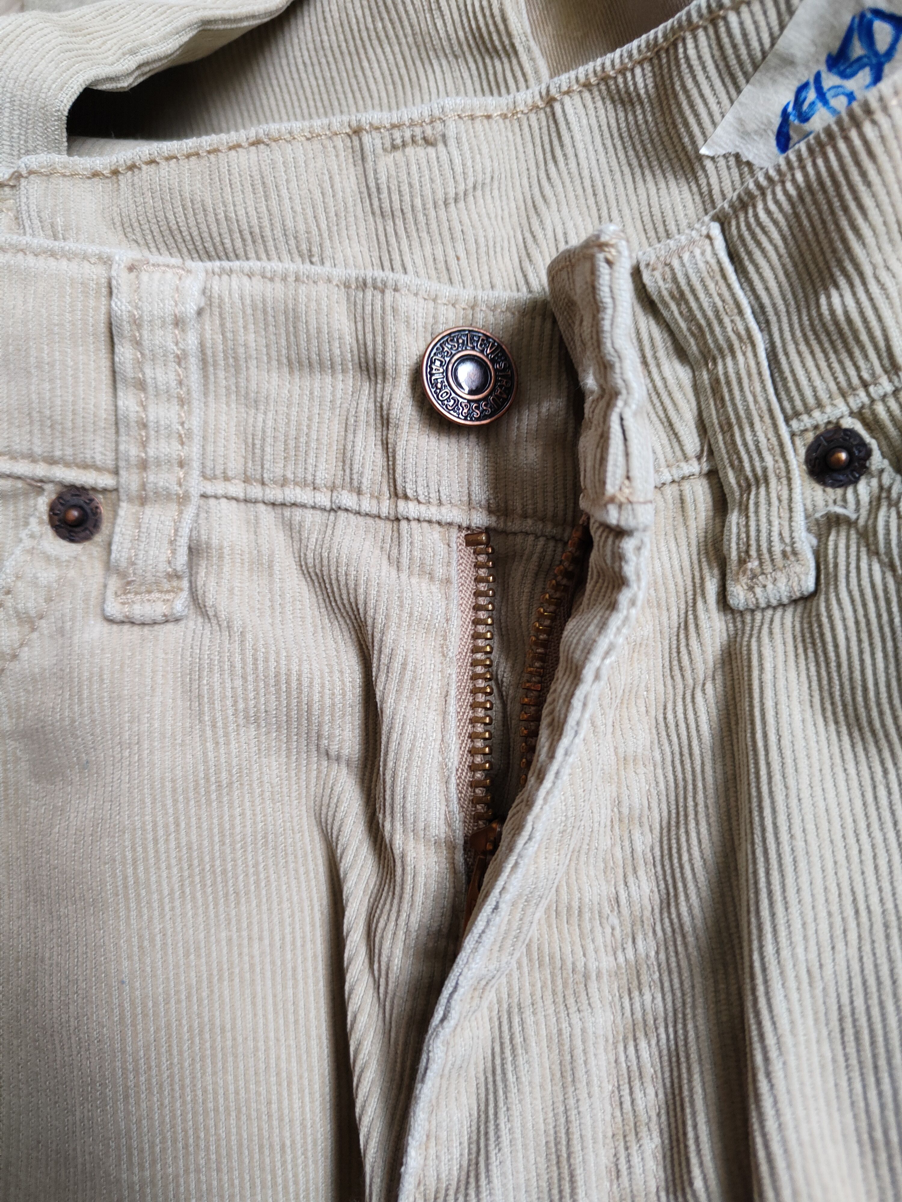 Levi's Levi's Brown Faded corduroy vintage Jeans Pants #S567 Size US 30 / EU 46 - 13 Thumbnail