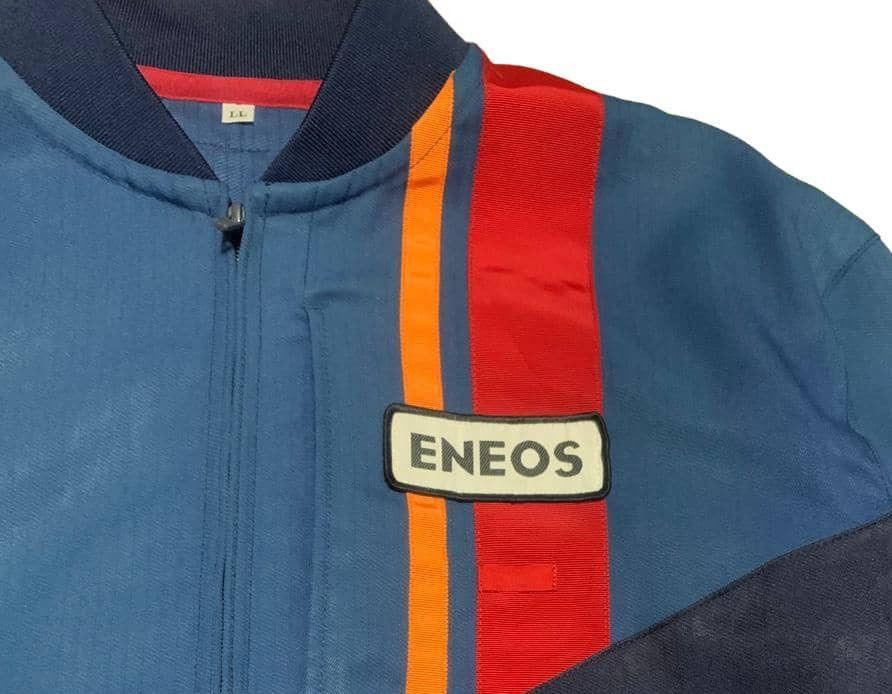 Japanese Brand Vintage 90s Eneos Workwear Jacket Size US L / EU 52-54 / 3 - 3 Thumbnail