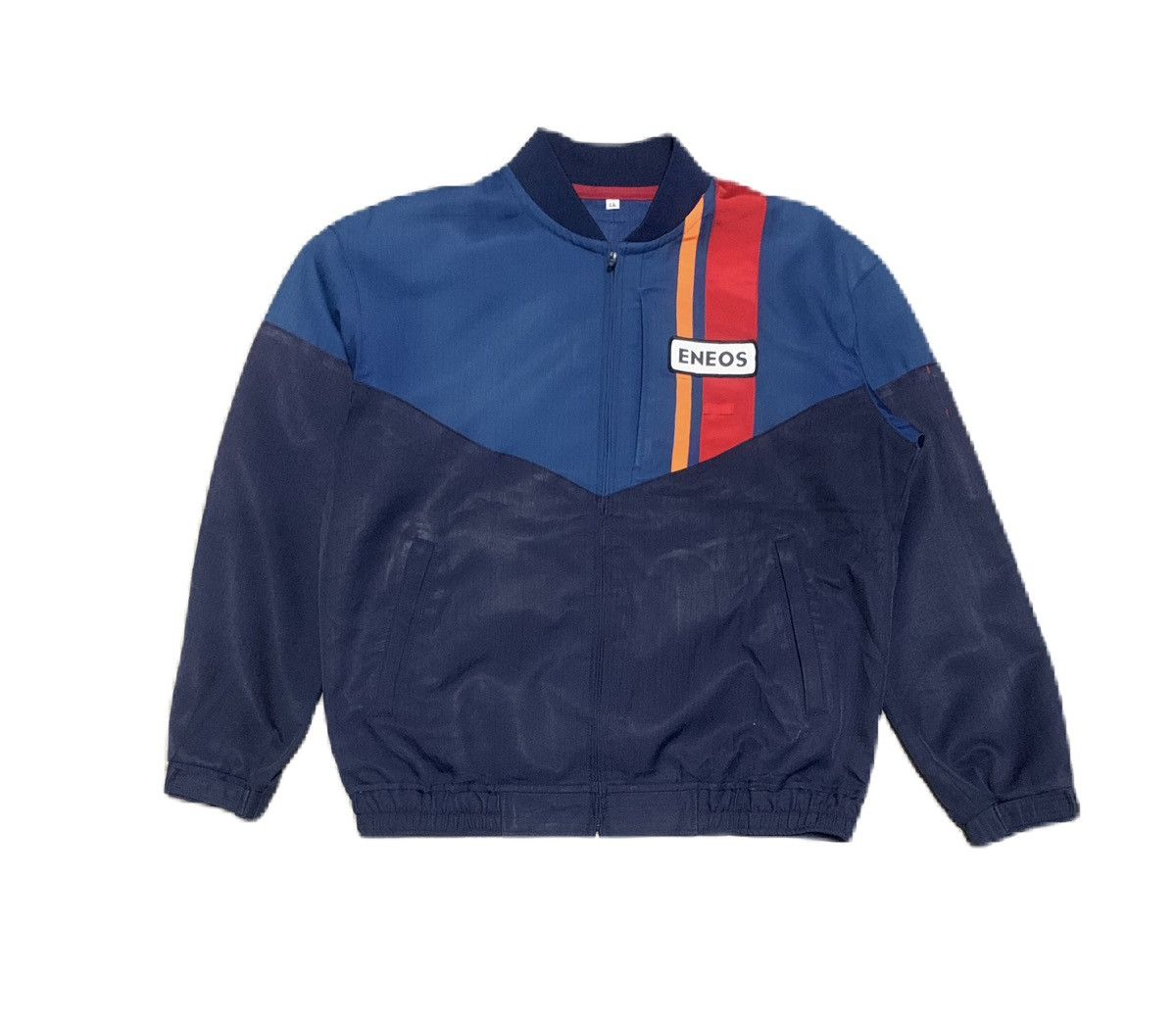 Japanese Brand Vintage 90s Eneos Workwear Jacket Size US L / EU 52-54 / 3 - 1 Thumbnail