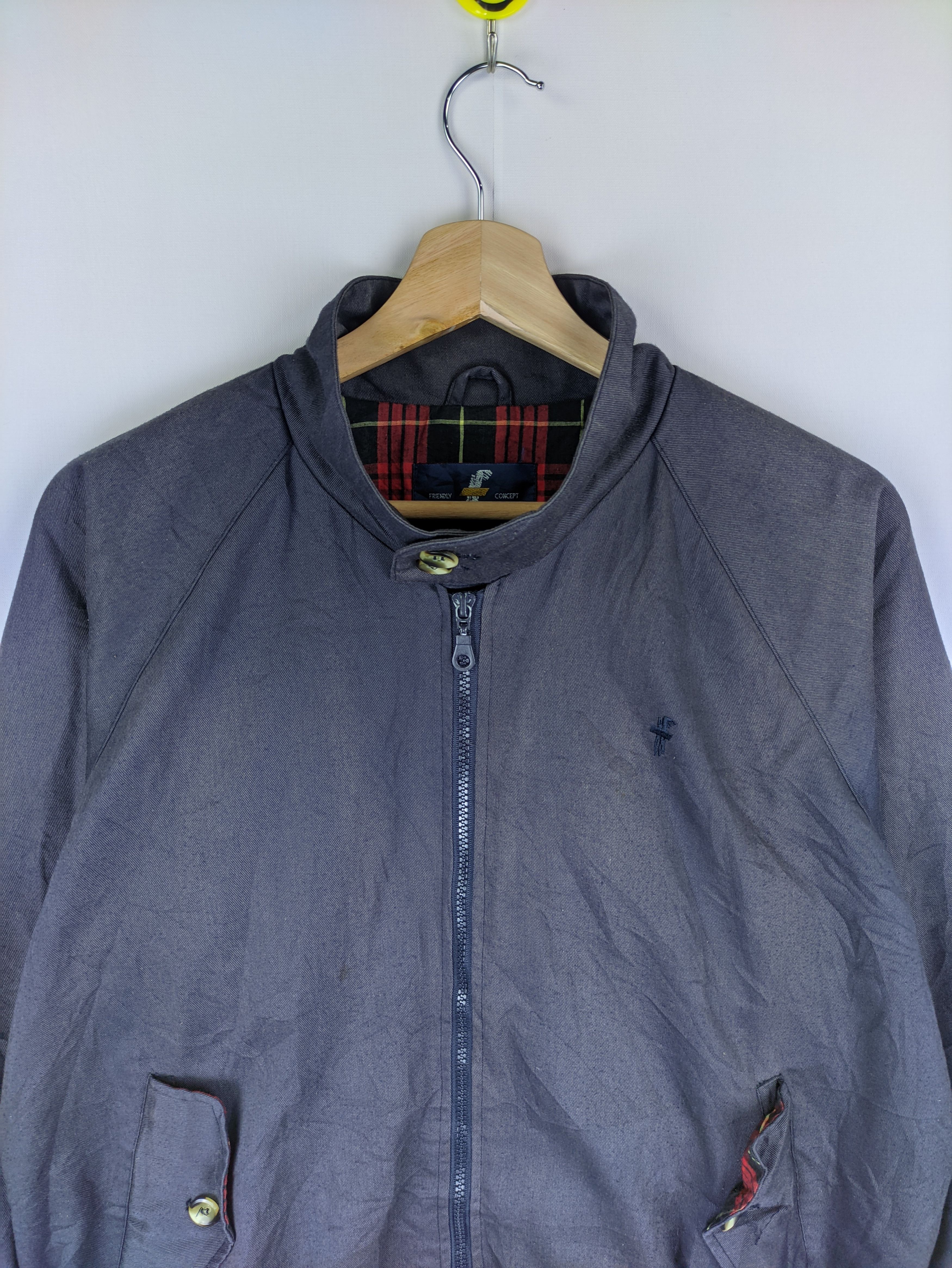 Japanese Brand Steals🔥Vintage Jacket Zipper by Friendly Concept Size US M / EU 48-50 / 2 - 7 Thumbnail