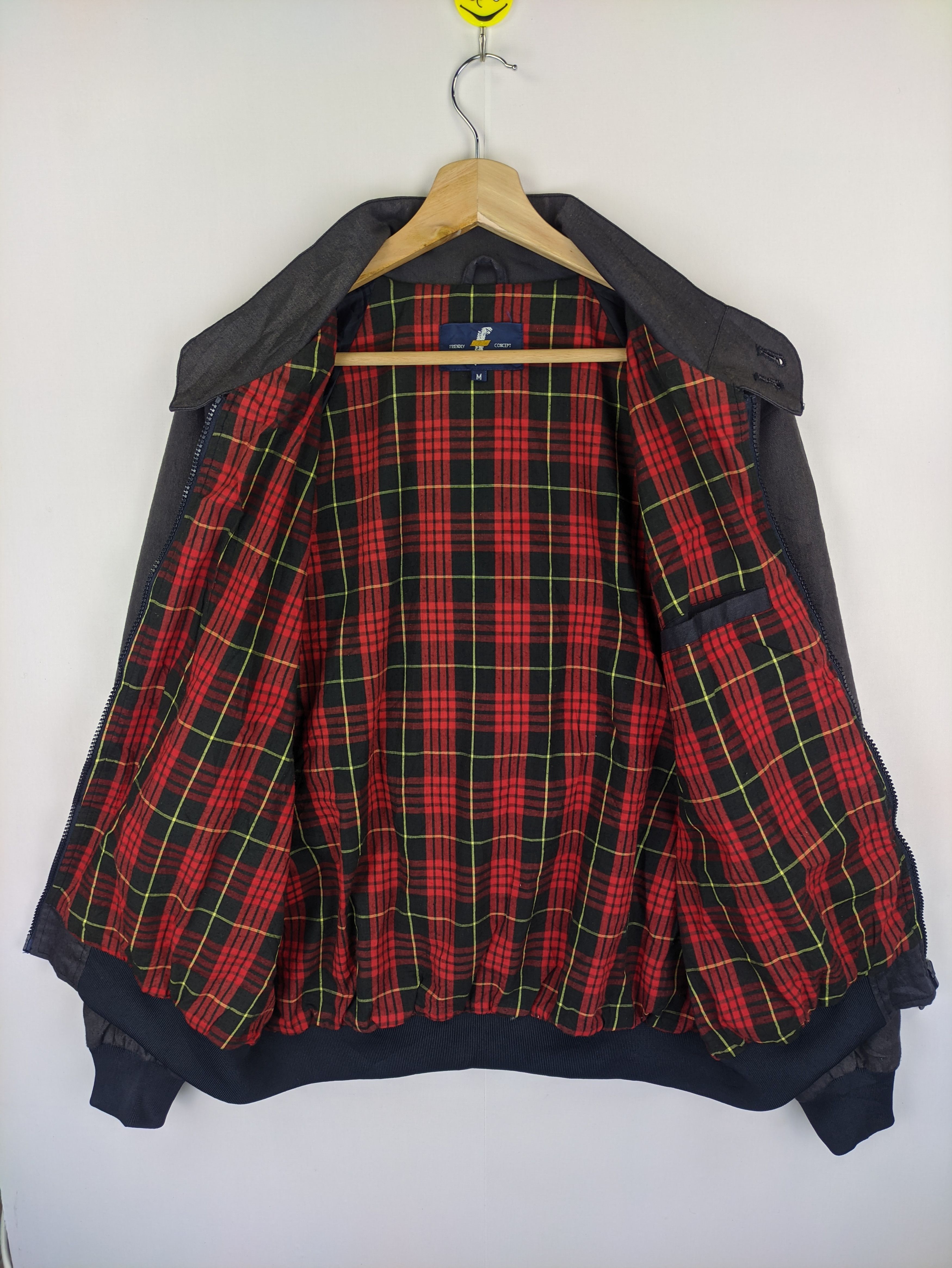 Japanese Brand Steals🔥Vintage Jacket Zipper by Friendly Concept Size US M / EU 48-50 / 2 - 5 Thumbnail