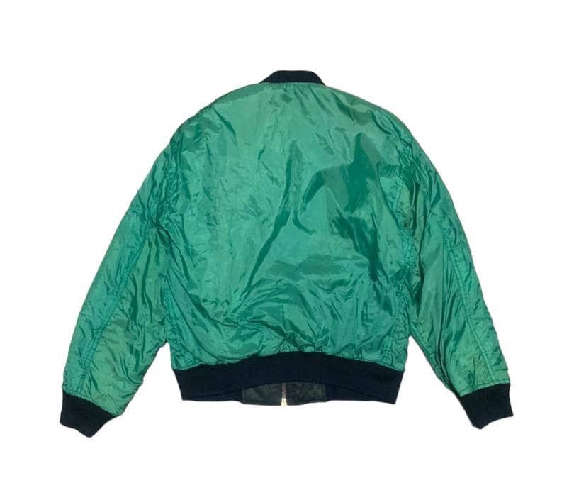 Japanese Brand Trashed Vintage Reversible Bomber Jacket Size US M / EU 48-50 / 2 - 5 Thumbnail
