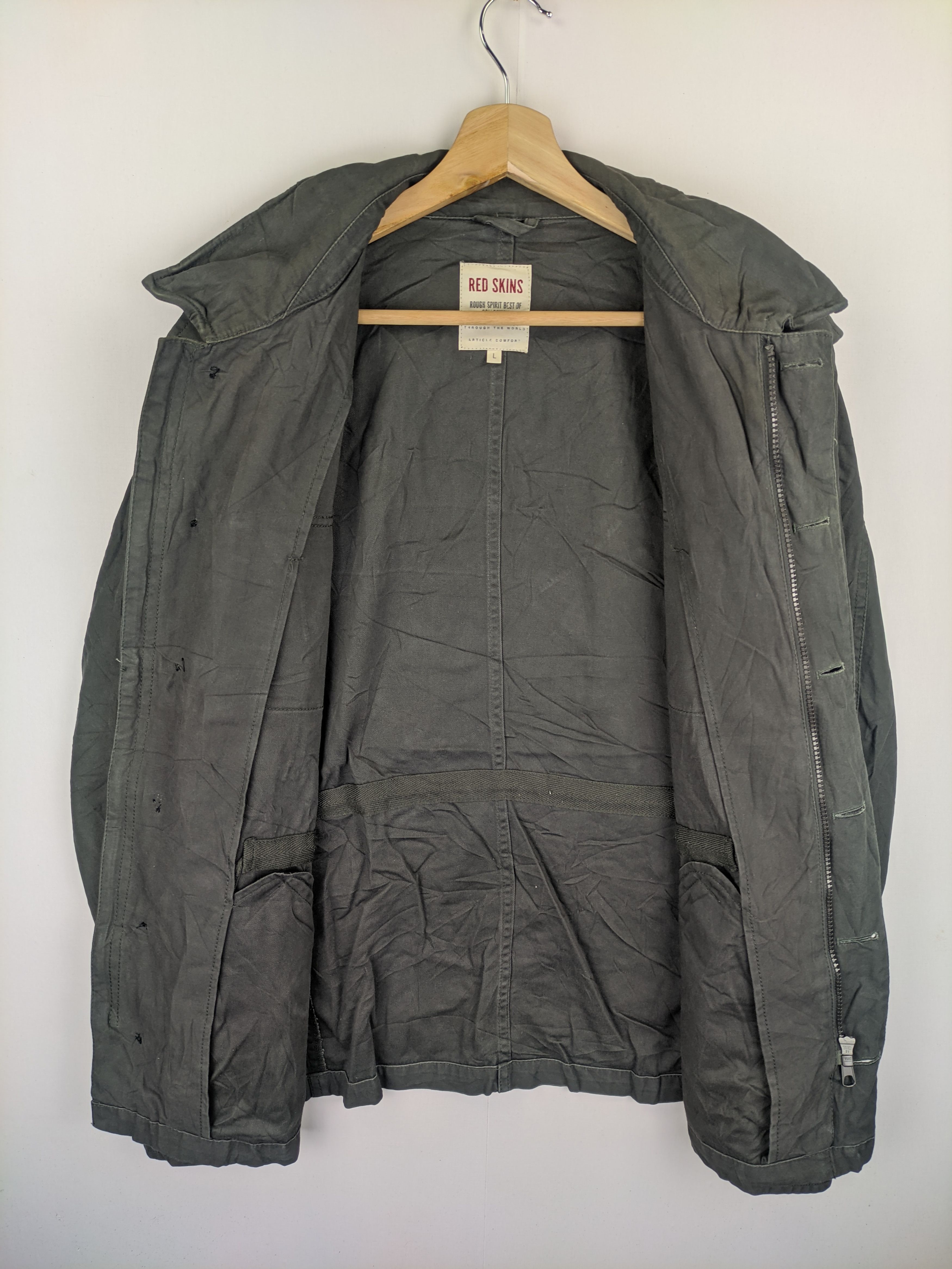Japanese Brand Steals🔥Field Jacket M65 Military Style by Redskins Size US M / EU 48-50 / 2 - 5 Thumbnail
