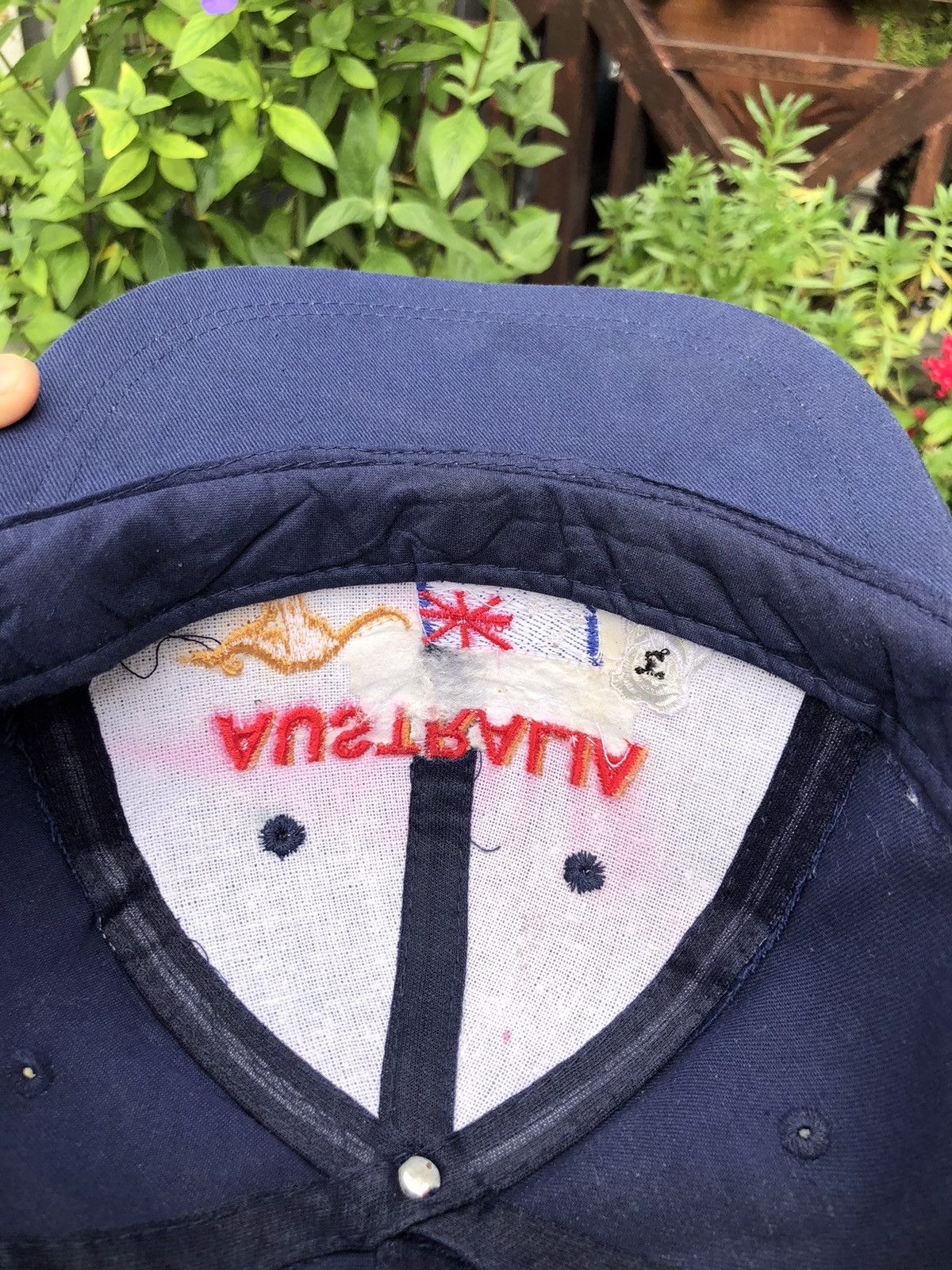 Japanese Brand VINTAGE EMBROIDERY AUSTRALIA CAP HAT KANGAROO KOALA Size ONE SIZE - 10 Thumbnail