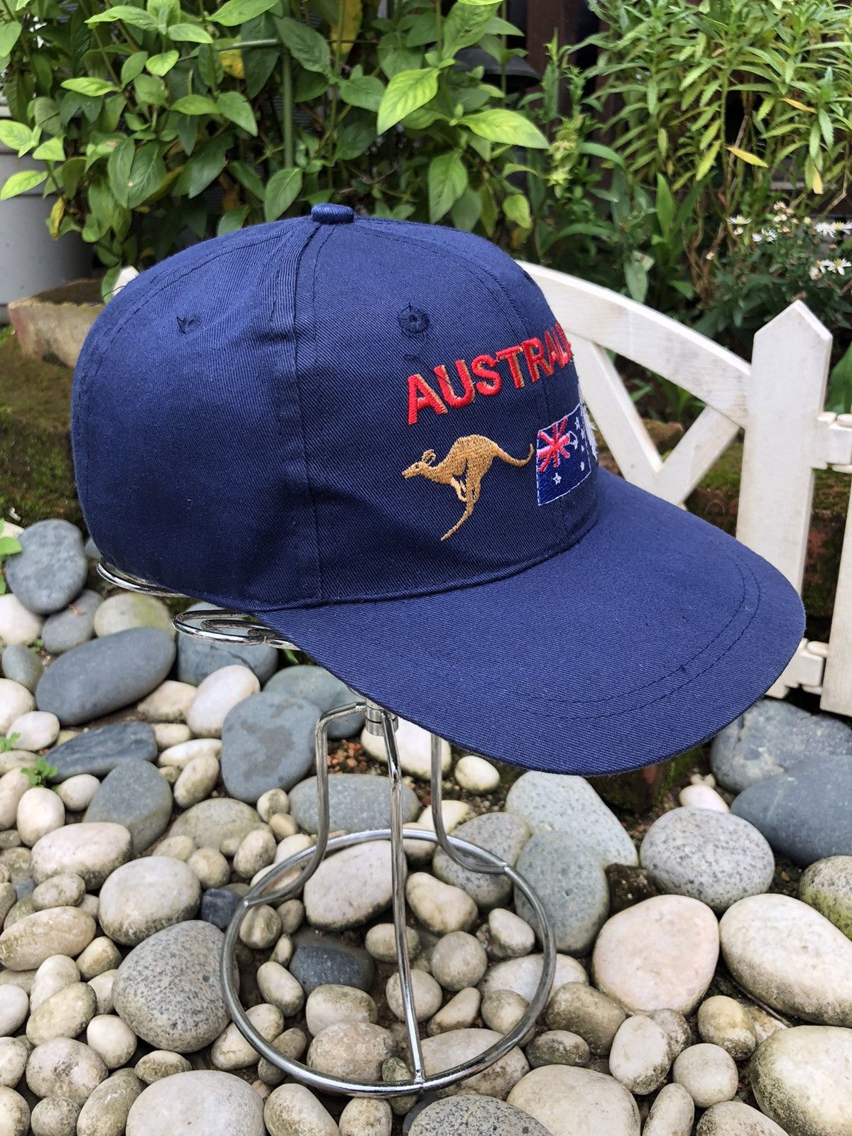 Japanese Brand VINTAGE EMBROIDERY AUSTRALIA CAP HAT KANGAROO KOALA Size ONE SIZE - 4 Thumbnail
