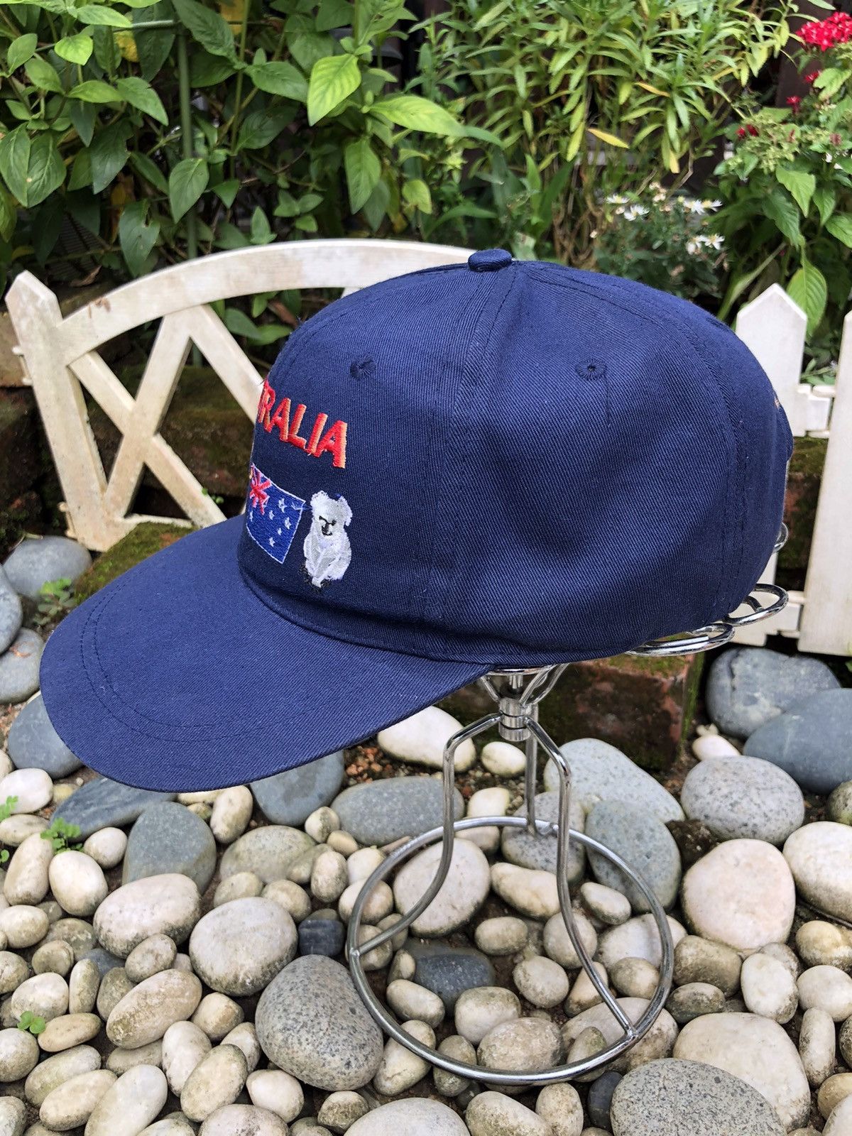 Japanese Brand VINTAGE EMBROIDERY AUSTRALIA CAP HAT KANGAROO KOALA Size ONE SIZE - 5 Thumbnail