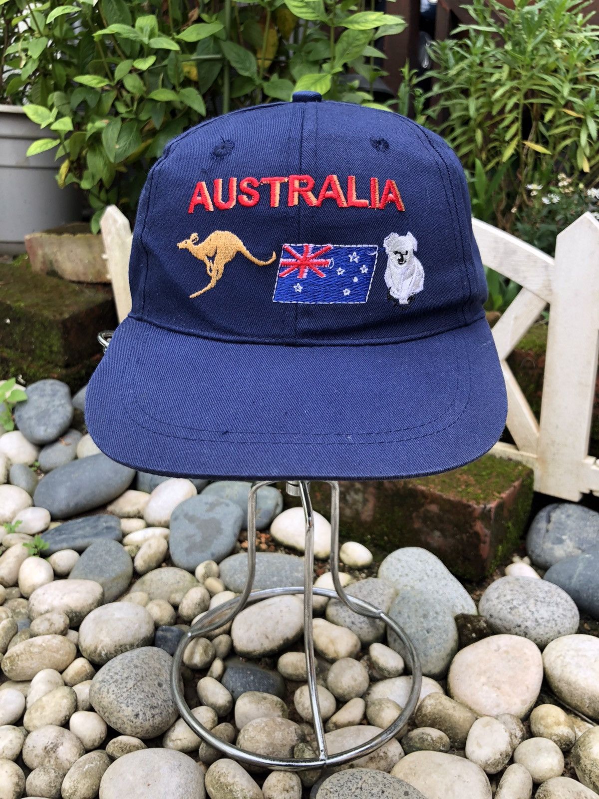 Japanese Brand VINTAGE EMBROIDERY AUSTRALIA CAP HAT KANGAROO KOALA Size ONE SIZE - 1 Thumbnail