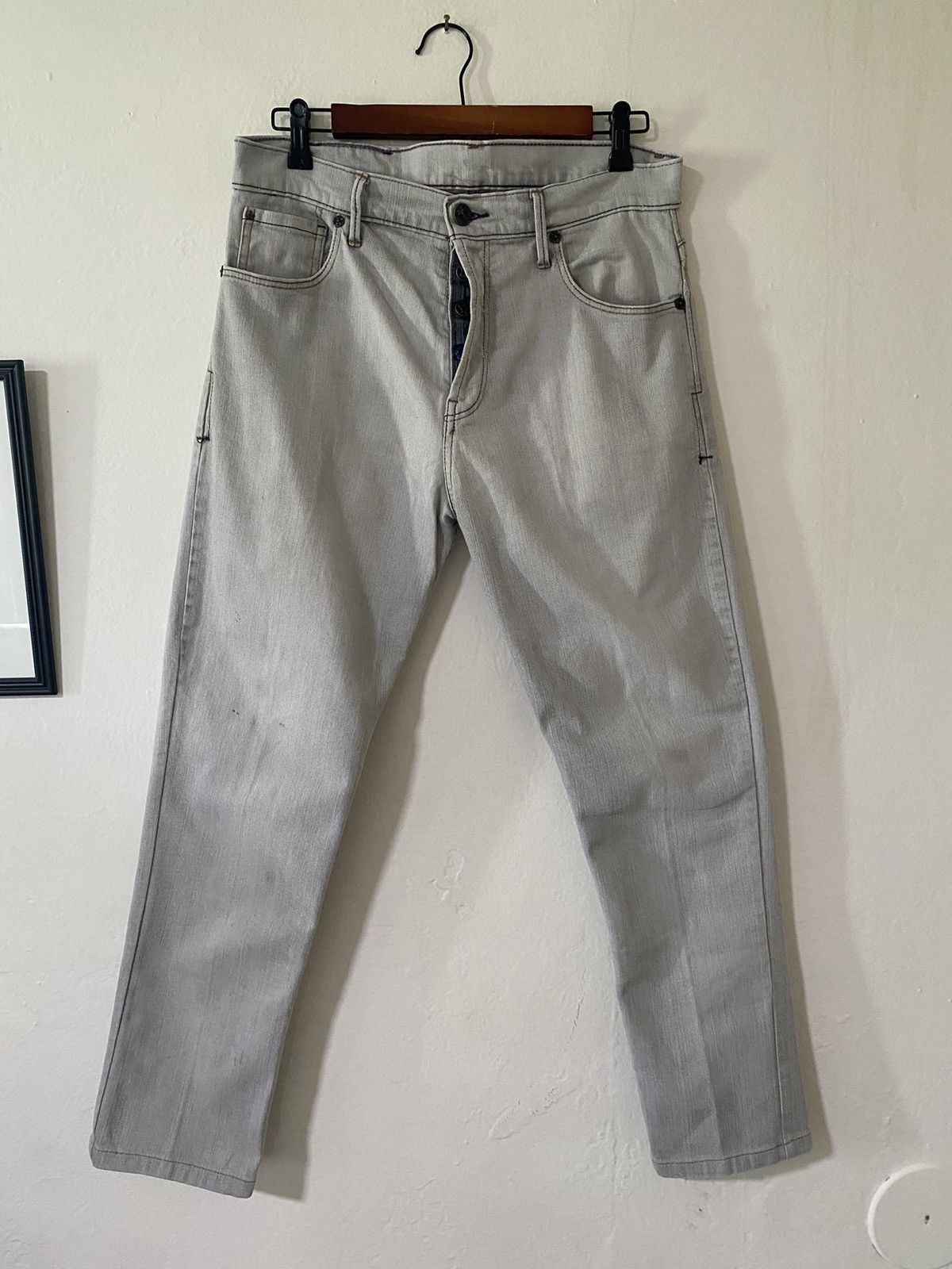 Levi's Vintage Levi’s 501 Carefully Nurtured Gray Jeans 32 x 32 | Grailed