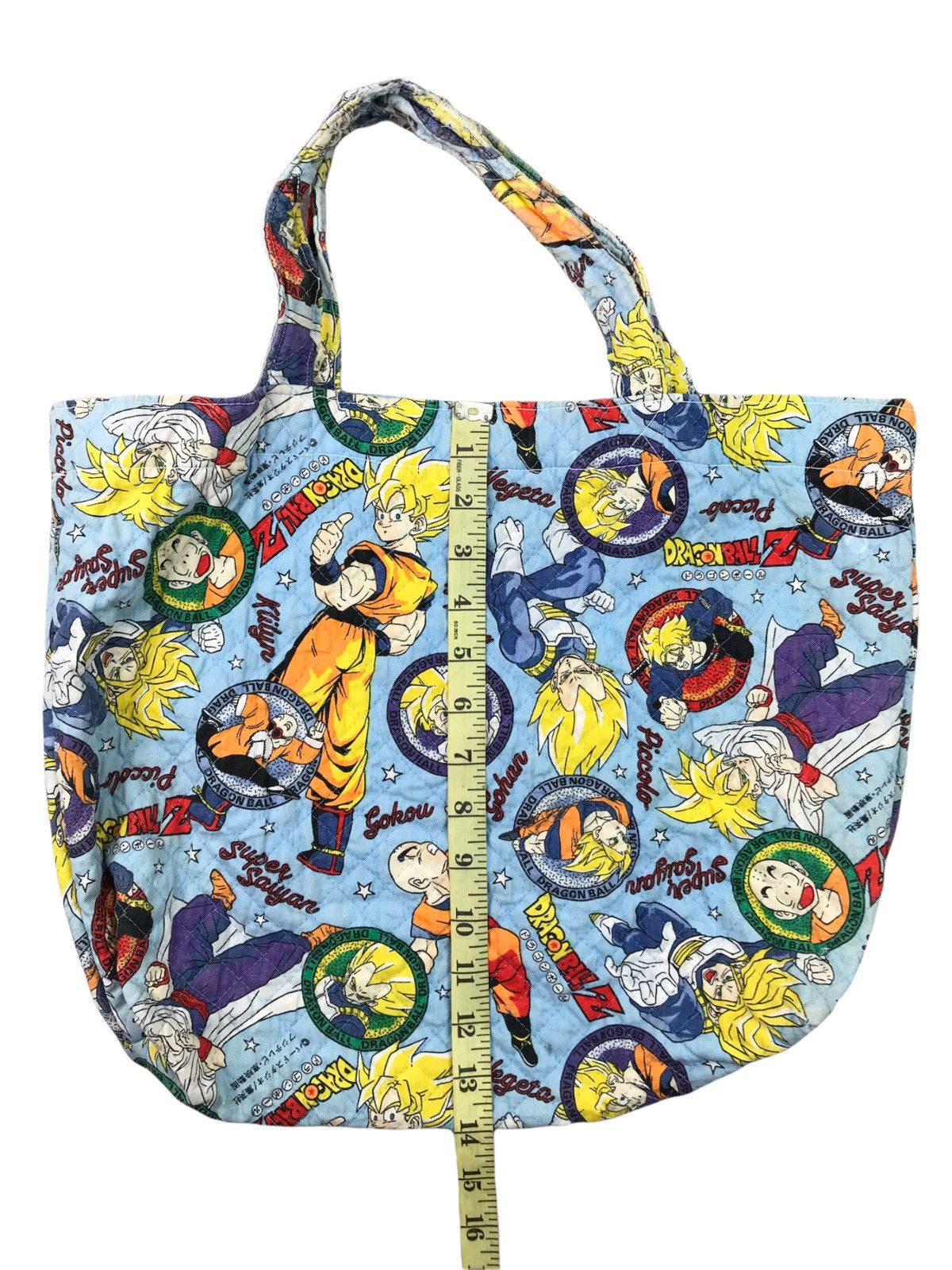 Anime × Handmade × Japanese Brand COMBO 💥 Dragon Ball Z Tote Bag Drawstring Bag Size ONE SIZE - 5 Thumbnail