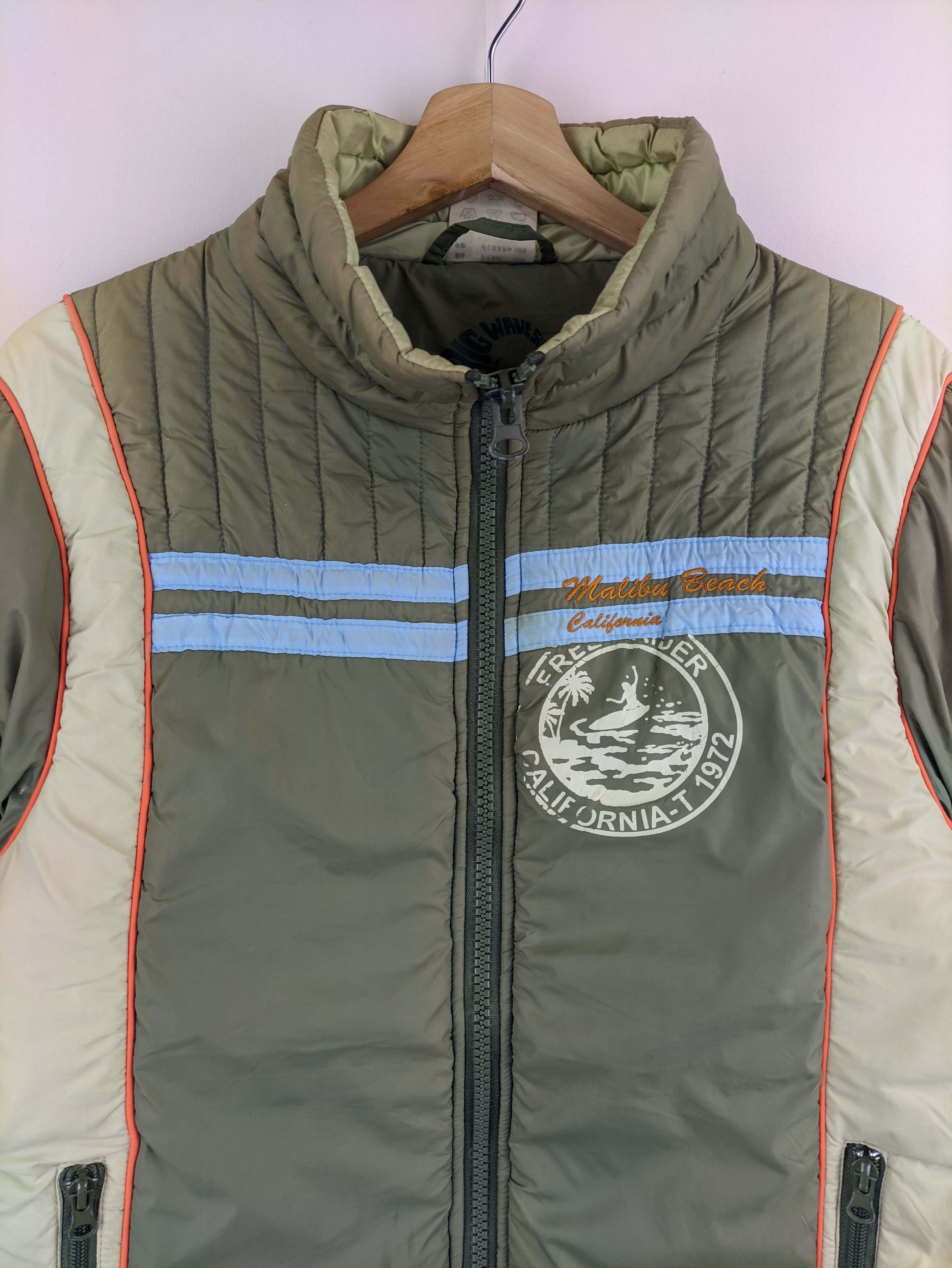 Japanese Brand Steals🔥Vintage Down Jacket Big Wave Surf California Size US M / EU 48-50 / 2 - 7 Thumbnail