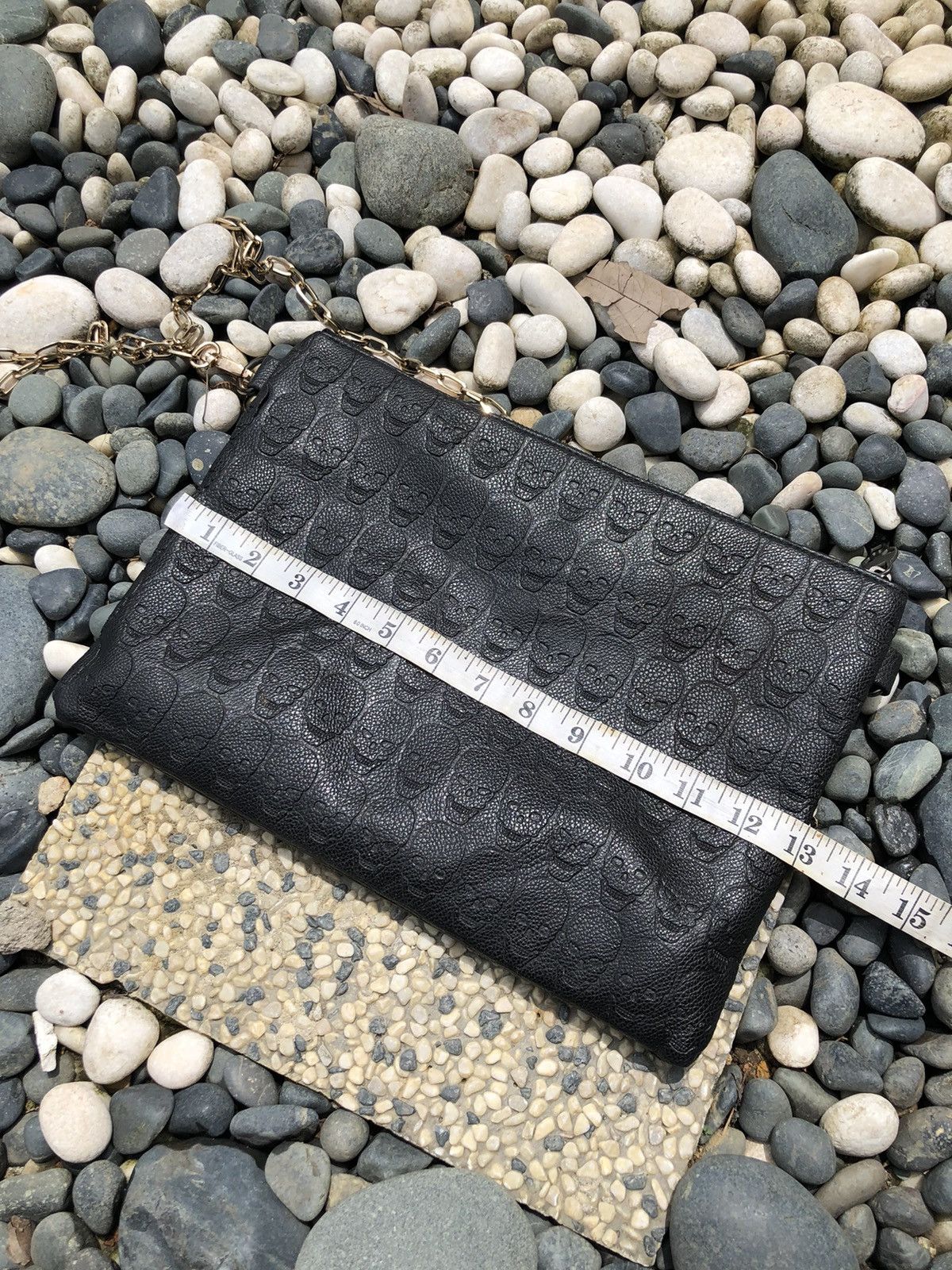 Vintage 💀PUNK SKULL MONOGRAM CROSSBODY BAG Size ONE SIZE - 21 Thumbnail