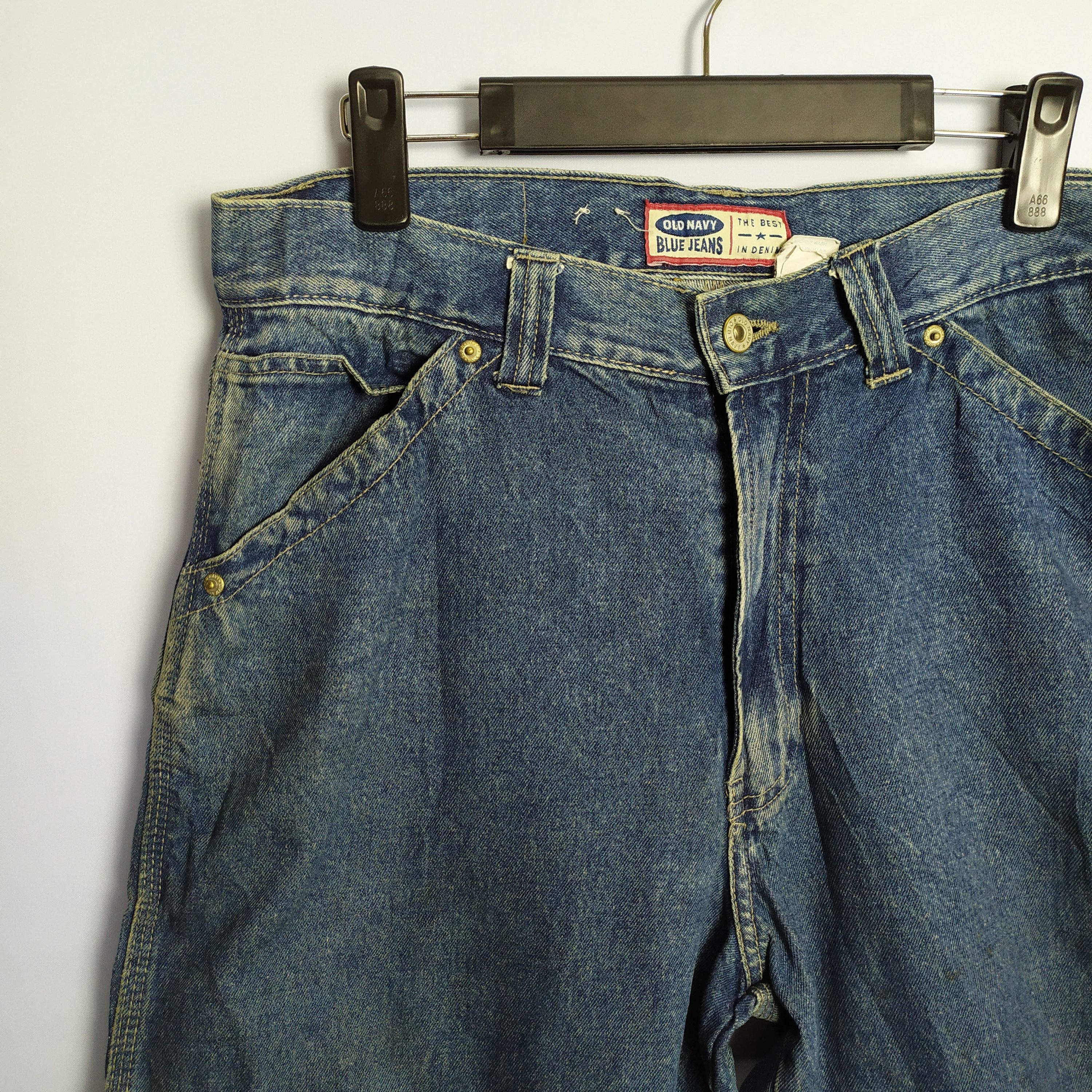 Japanese Brand VINTAGE JAPANESE FADED BLUE JEANS CARGO PANTS Size US 32 / EU 48 - 4 Thumbnail