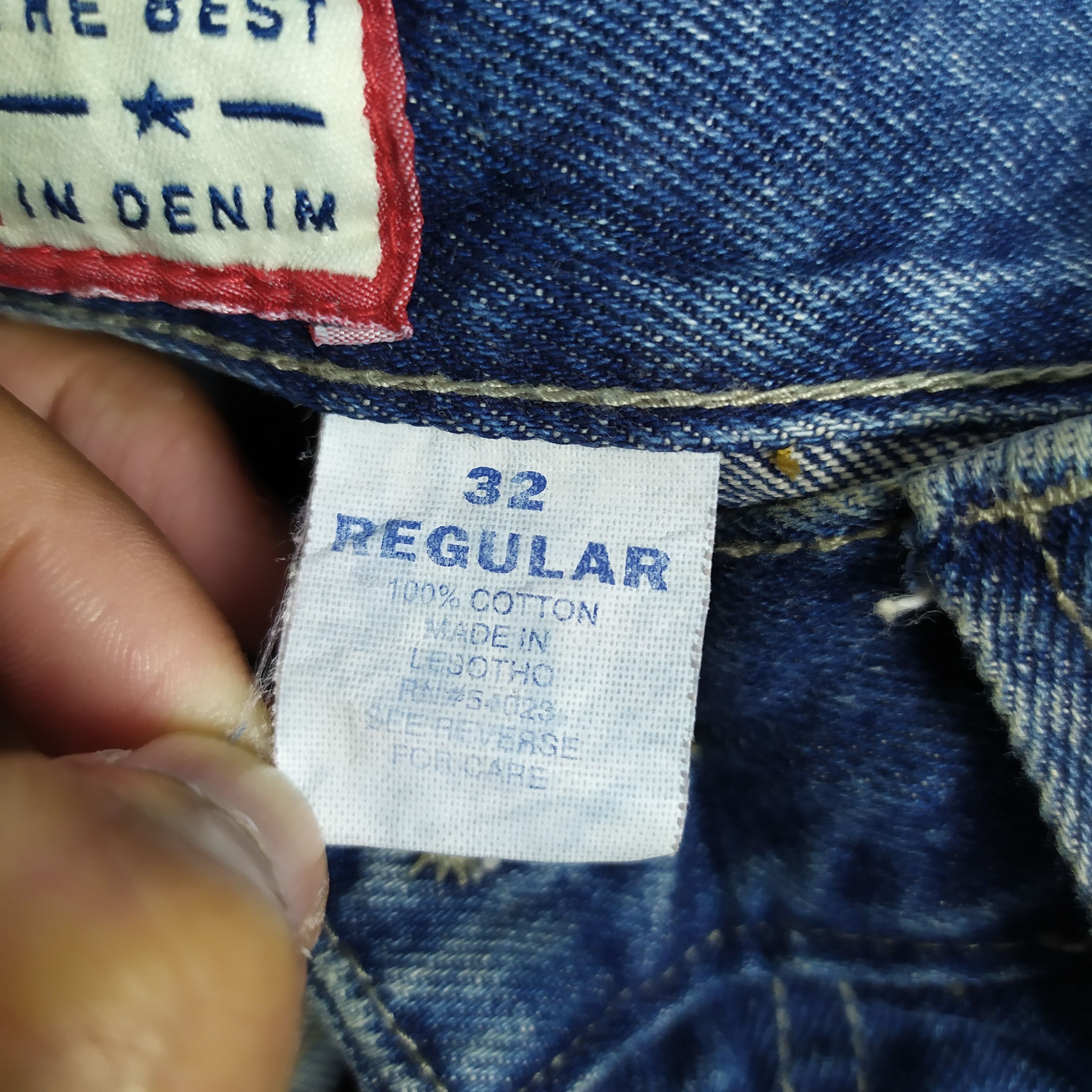 Japanese Brand VINTAGE JAPANESE FADED BLUE JEANS CARGO PANTS Size US 32 / EU 48 - 9 Thumbnail