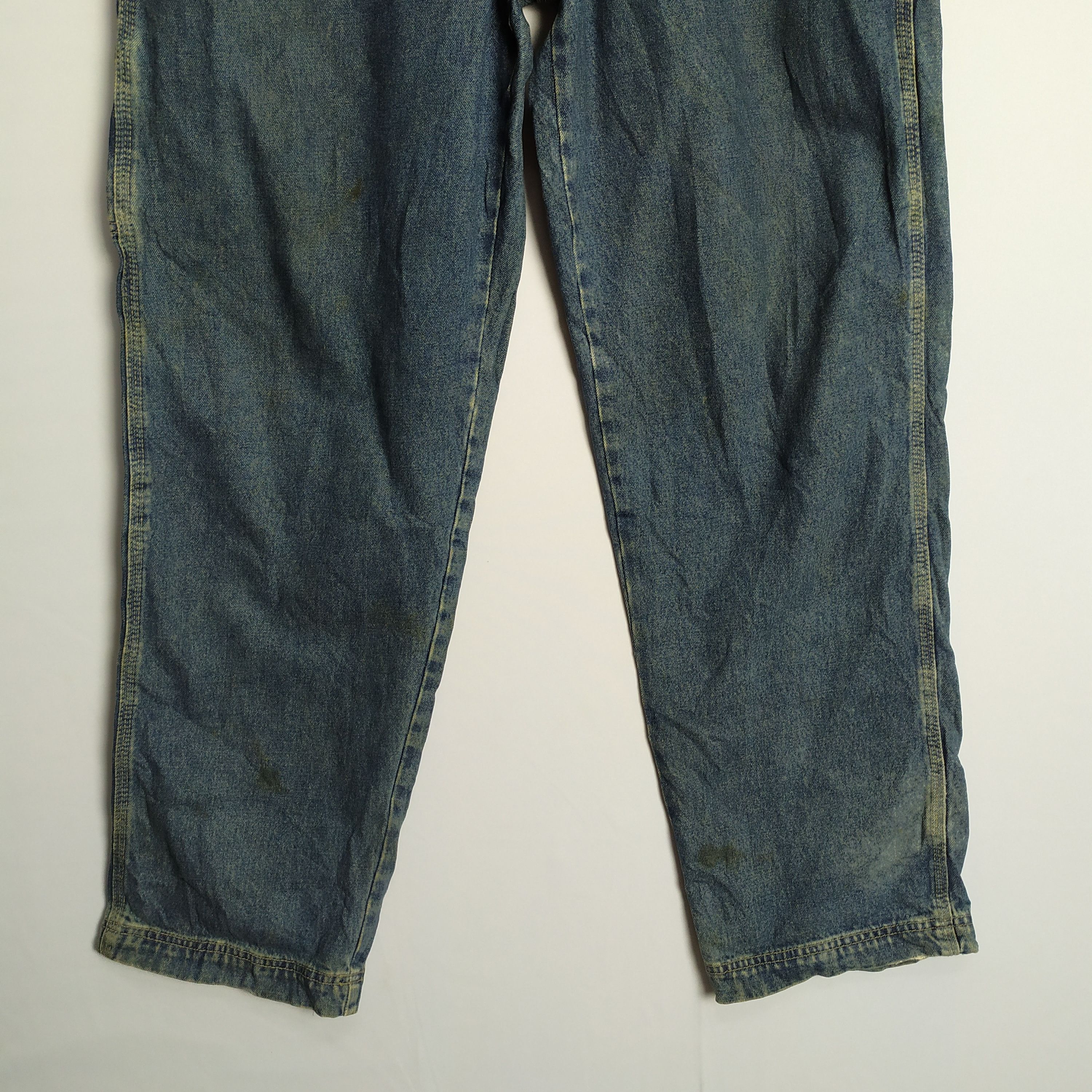 Japanese Brand VINTAGE JAPANESE FADED BLUE JEANS CARGO PANTS Size US 32 / EU 48 - 8 Thumbnail
