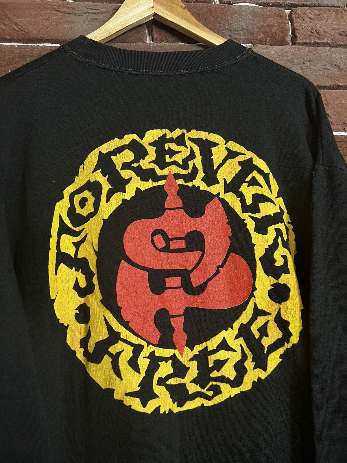 Band Tees Rare Vintage 1993 Saxon Forever Heavy Metal Band Crewneck Size US XL / EU 56 / 4 - 4 Thumbnail