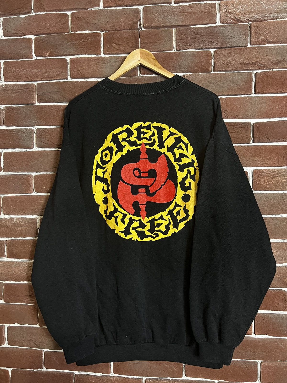 Band Tees Rare Vintage 1993 Saxon Forever Heavy Metal Band Crewneck Size US XL / EU 56 / 4 - 2 Thumbnail