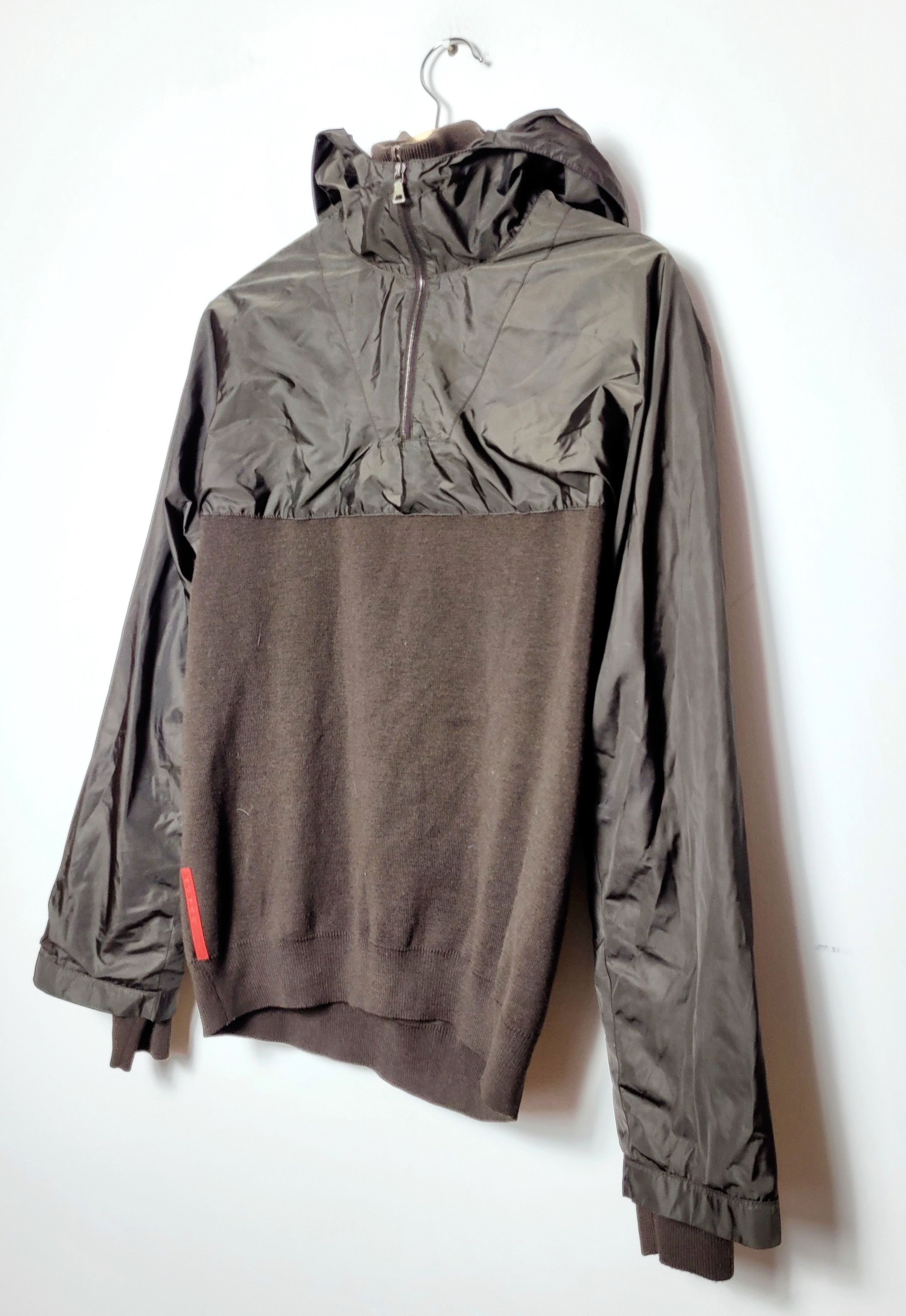 Prada Prada Brown Anorak Red Tab L Size US L / EU 52-54 / 3 - 3 Thumbnail
