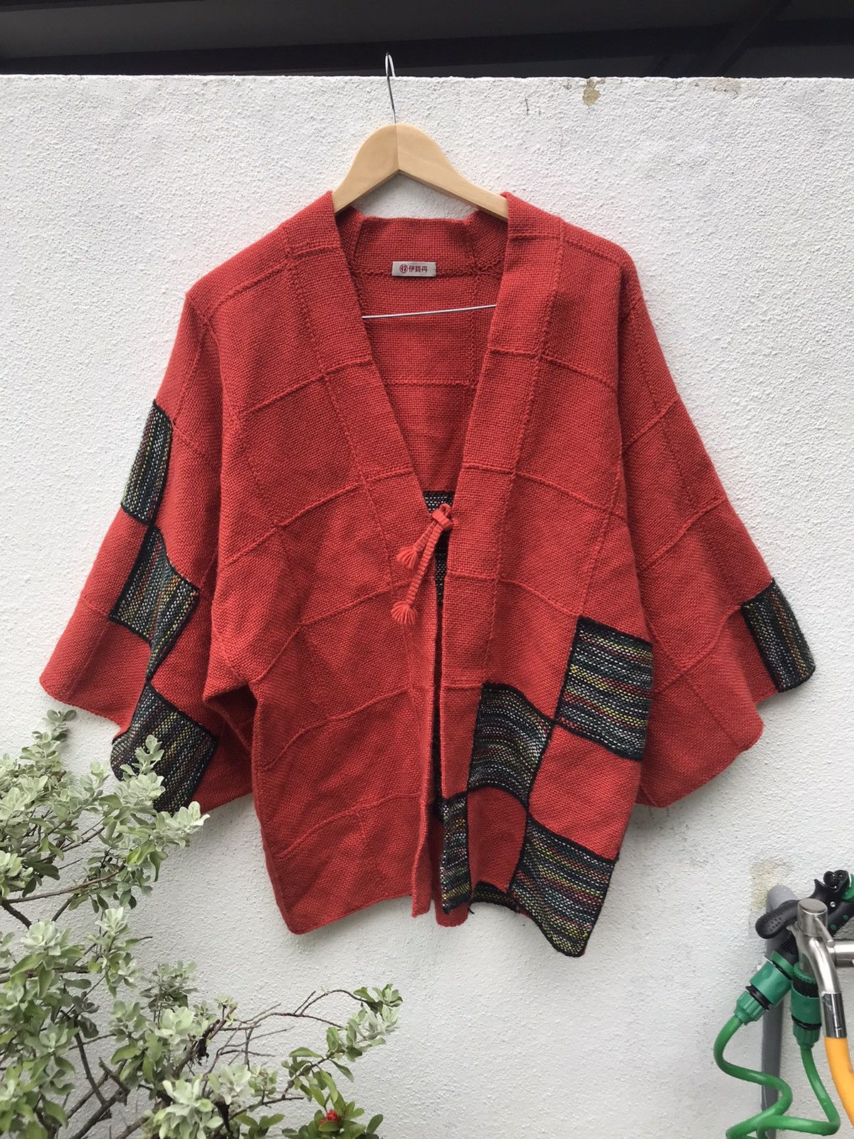 Designer × Japanese Brand 90s HAORI KIMONO CARDIGAN PATCHWORKS JAPAN BY ISETAN Size US M / EU 48-50 / 2 - 1 Thumbnail