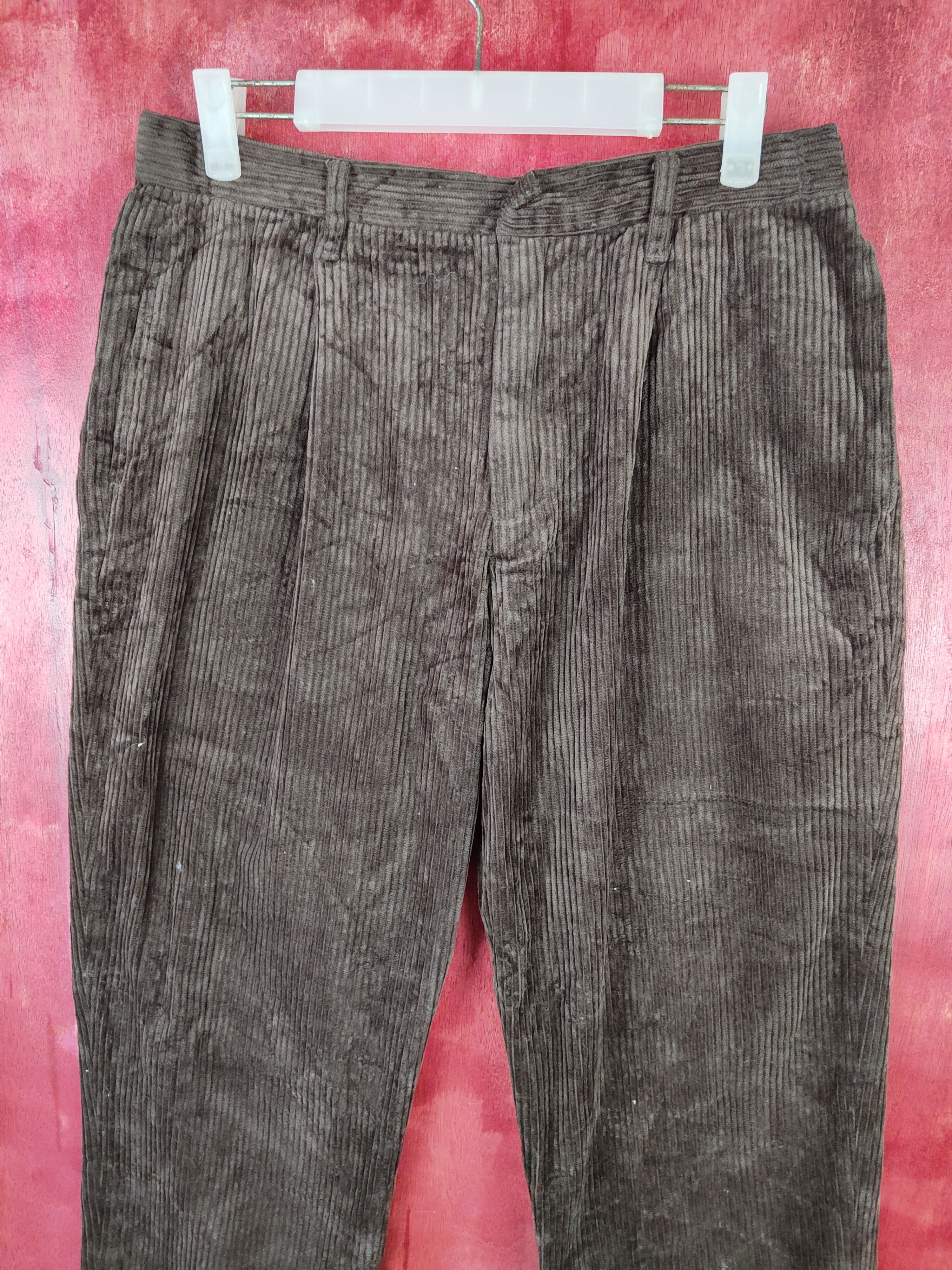 RAGEBLUE × Vintage Rageblue vintage Brown Tactical Corduroy Cargo Pants #S581 Size US 30 / EU 46 - 2 Thumbnail