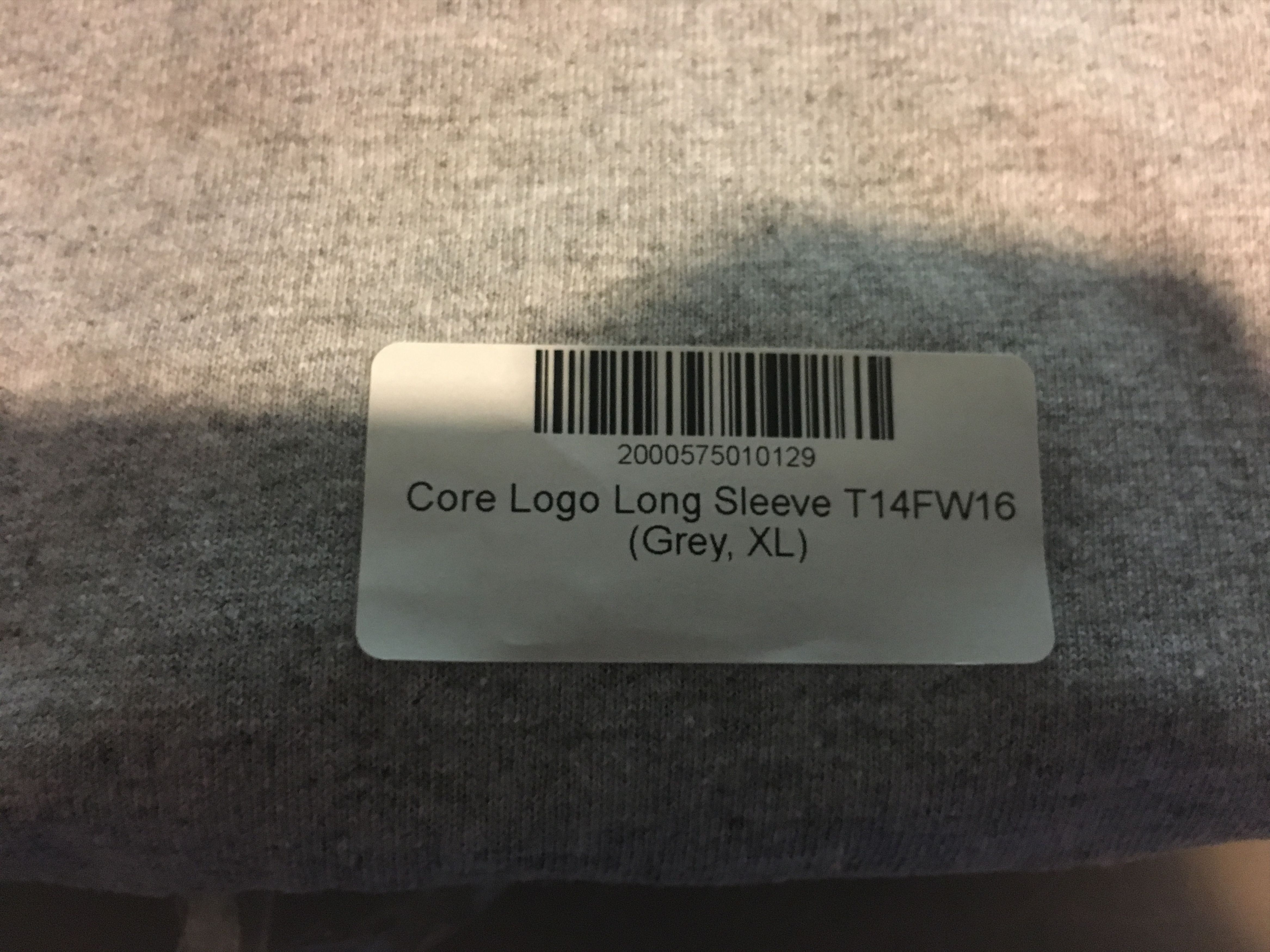 Noah Noah Core Logo L/S Grey X-Large Size US XL / EU 56 / 4 - 2 Thumbnail