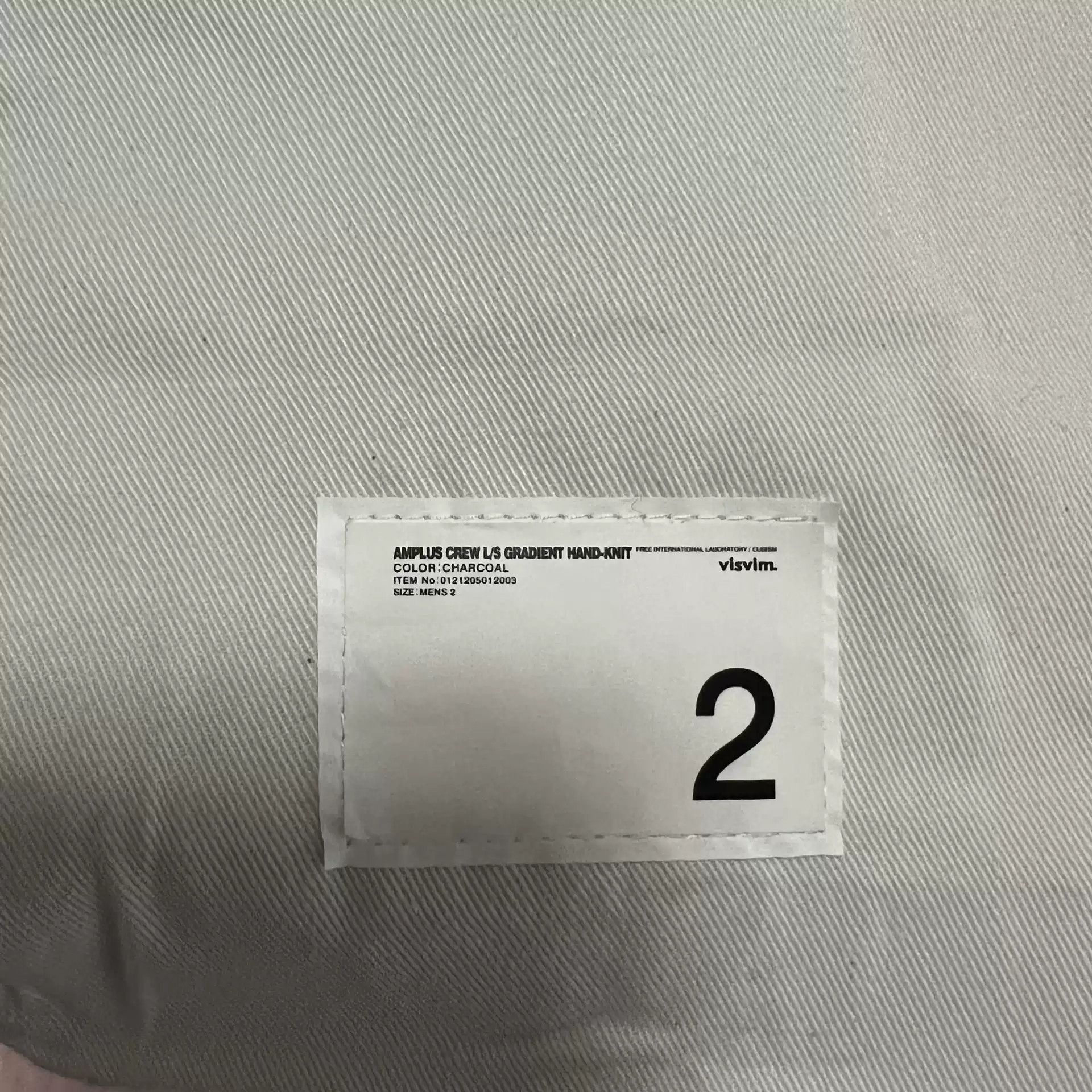 Visvim Visvim 21AW amplus Crew L/S Size US M / EU 48-50 / 2 - 4 Thumbnail