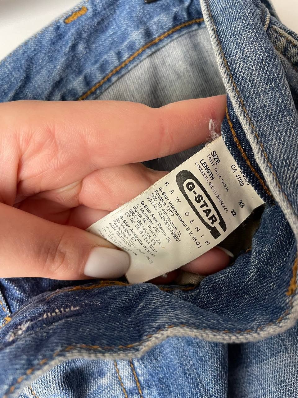 G-Star G Star Raw vintage denim size 33/32 Size US 33 - 3 Thumbnail