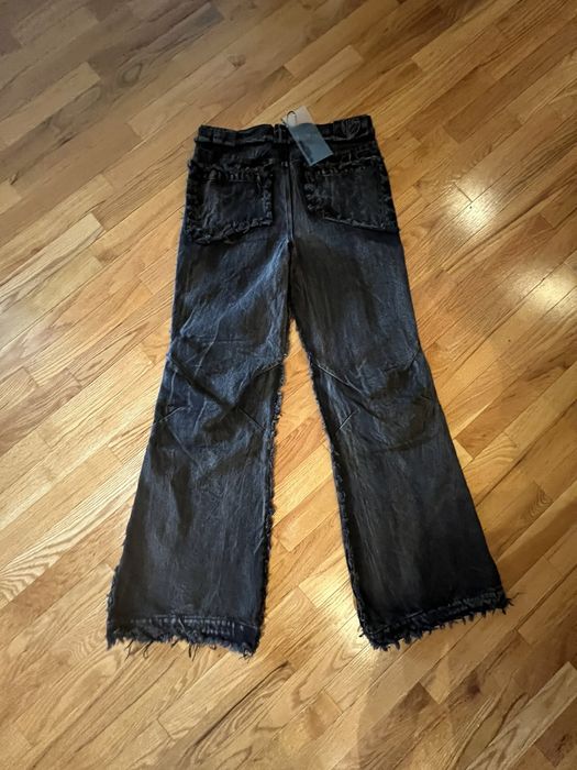 No Faith Studios No Faith Studios Flared Denim 001 | Grailed