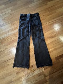 No Faith Studios No Faith Studios Flared Denim 001 | Grailed