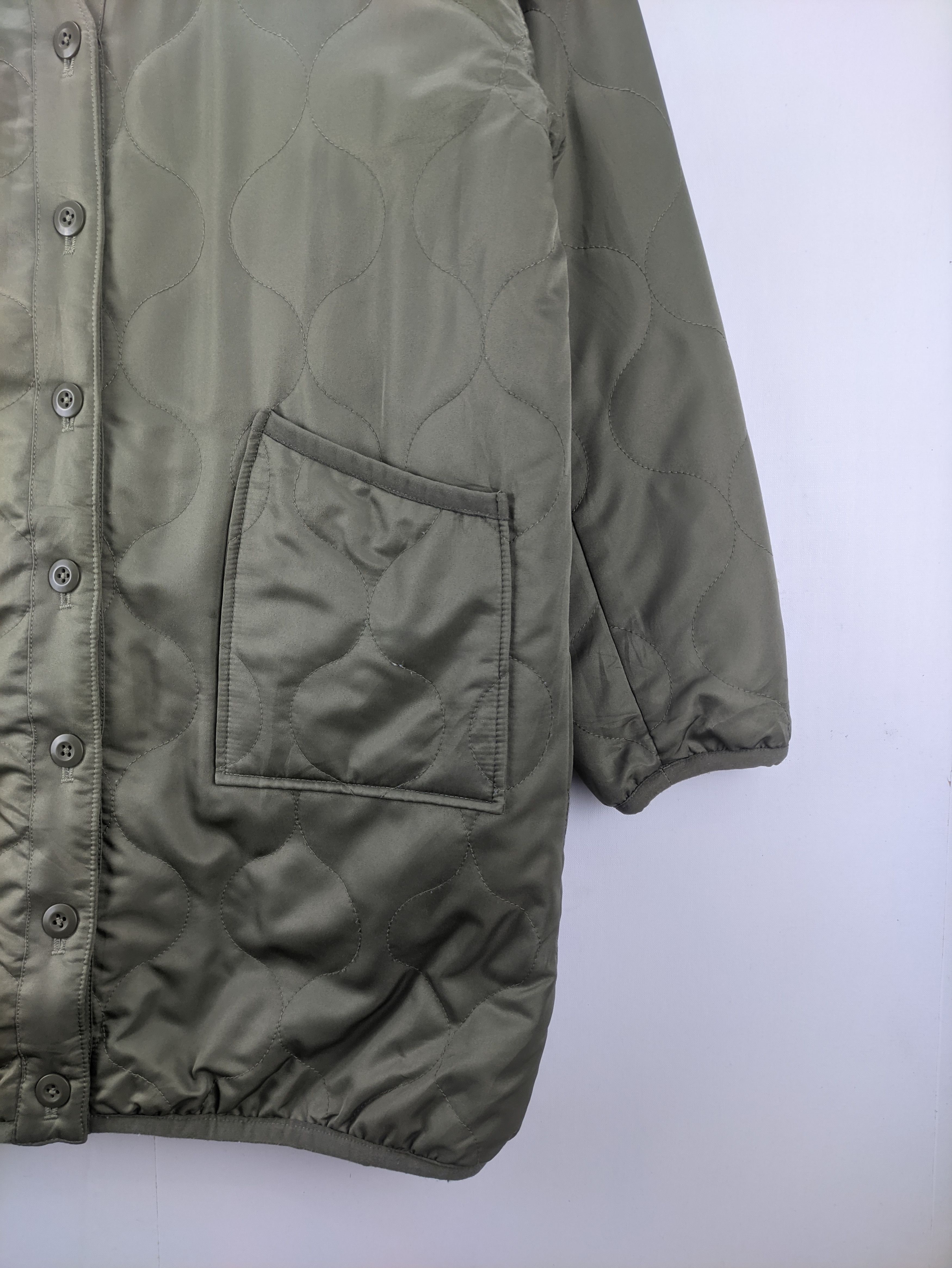 Japanese Brand Steals🔥Sherpa Quilted Cardigan Jacket Reversible Size L / US 10 / IT 46 - 2 Thumbnail