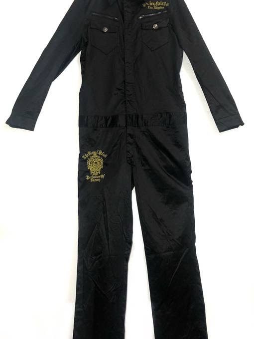 Japanese Brand VICE FAIRY THE ROYAL BLACK STREETWEAR JUMPSUIT/OVERALL Size US 32 / EU 48 - 2 Thumbnail