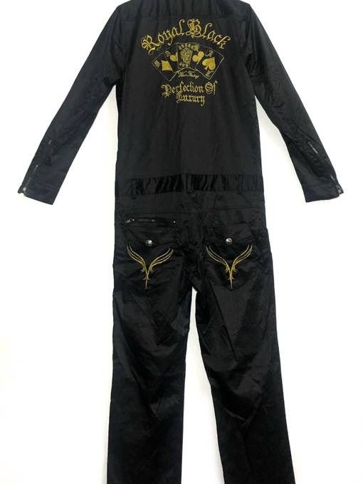 Japanese Brand VICE FAIRY THE ROYAL BLACK STREETWEAR JUMPSUIT/OVERALL Size US 32 / EU 48 - 6 Thumbnail