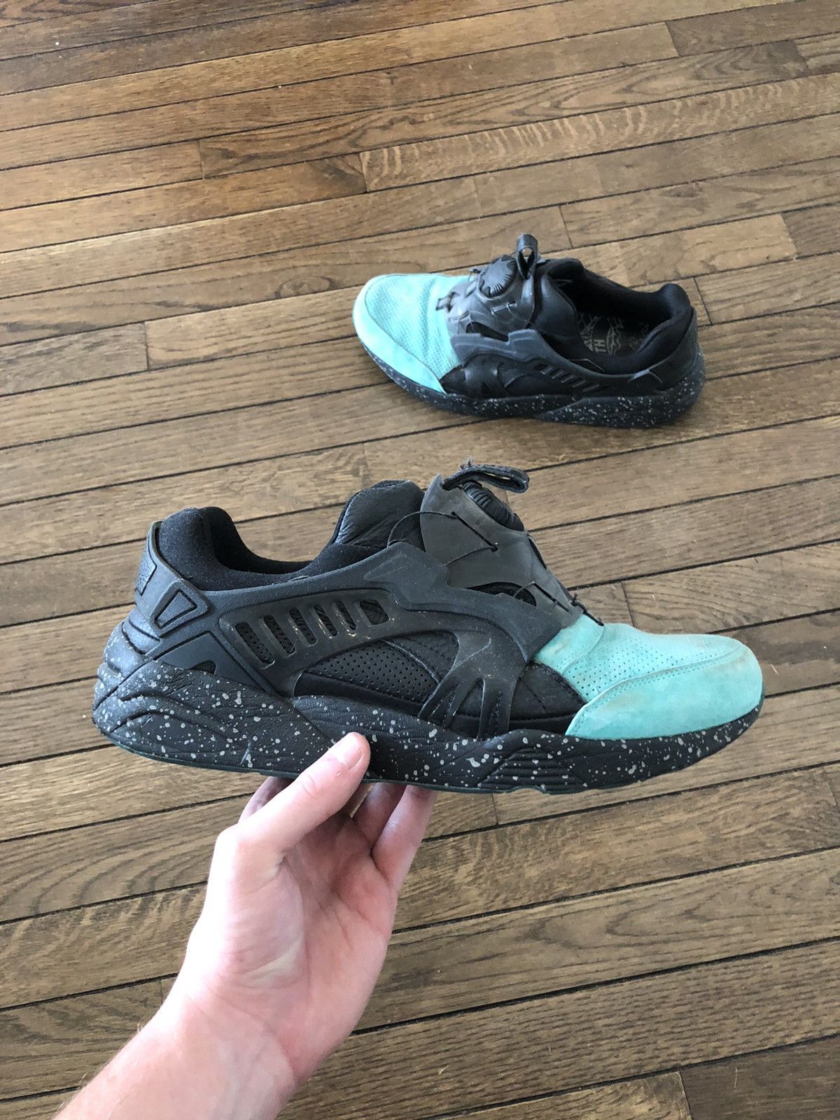 Kith × Puma × Ronnie Fieg Puma Disc OG Ronnie Fieg “COA” Atlantis ❄️🧊🥣 Disk NY Coral Size US 11.5 / EU 44-45 - 1 Thumbnail