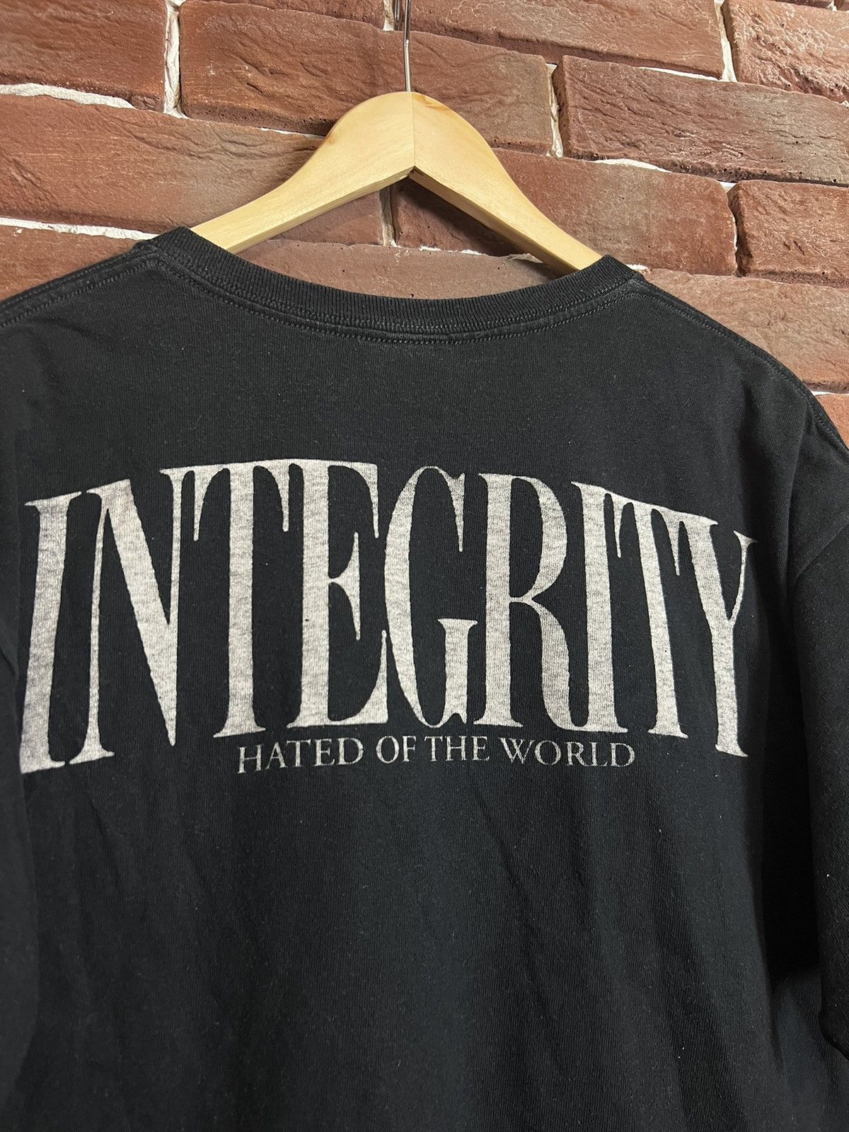 Band Tees Rare Vintage 00s Integrity Charles Manson US Hardcore L Size US L / EU 52-54 / 3 - 7 Thumbnail