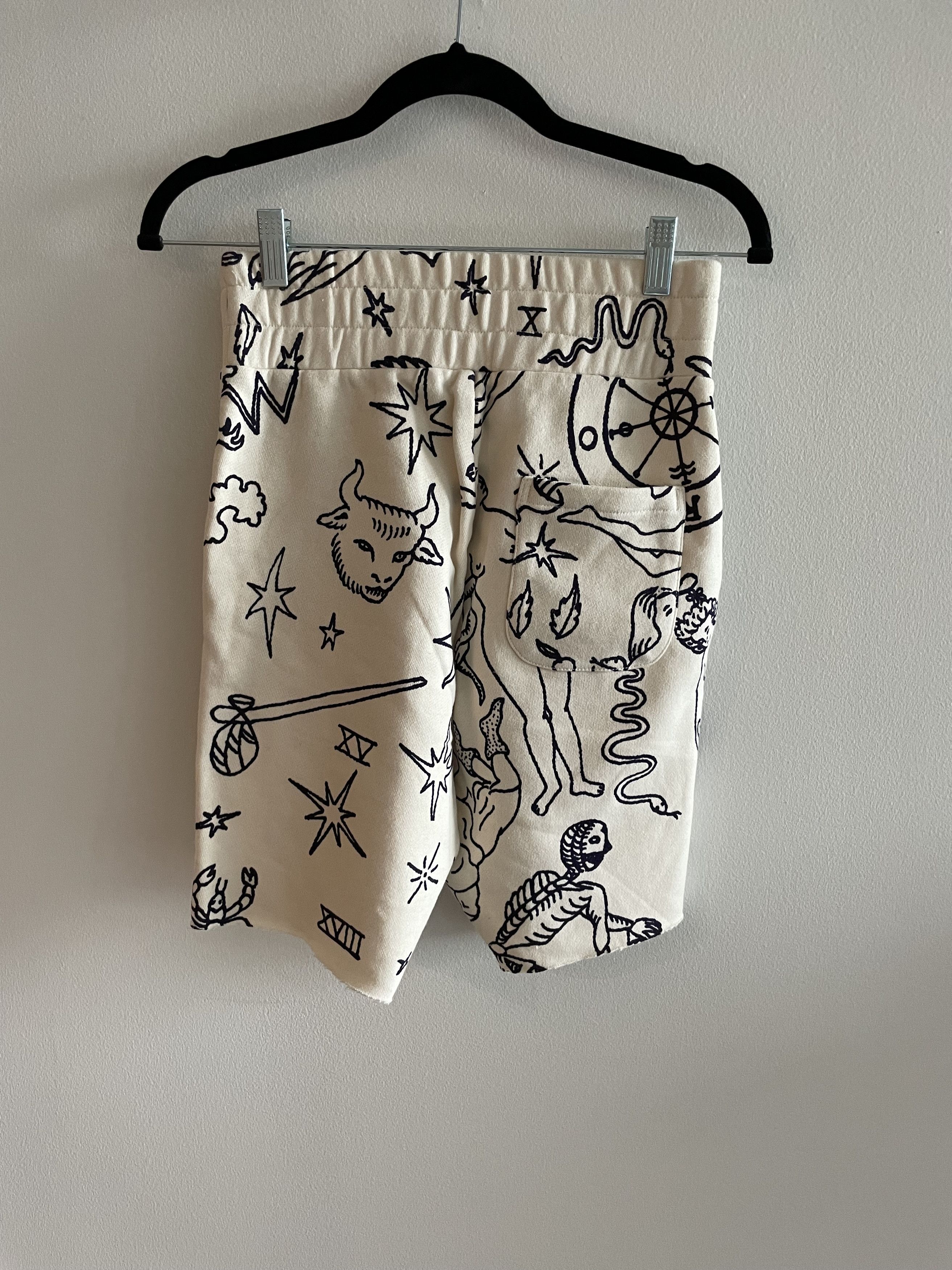 The Elder Statesman Elder Statesman Tati Compton Fleece Shorts Size US 28 / EU 44 - 2 Thumbnail
