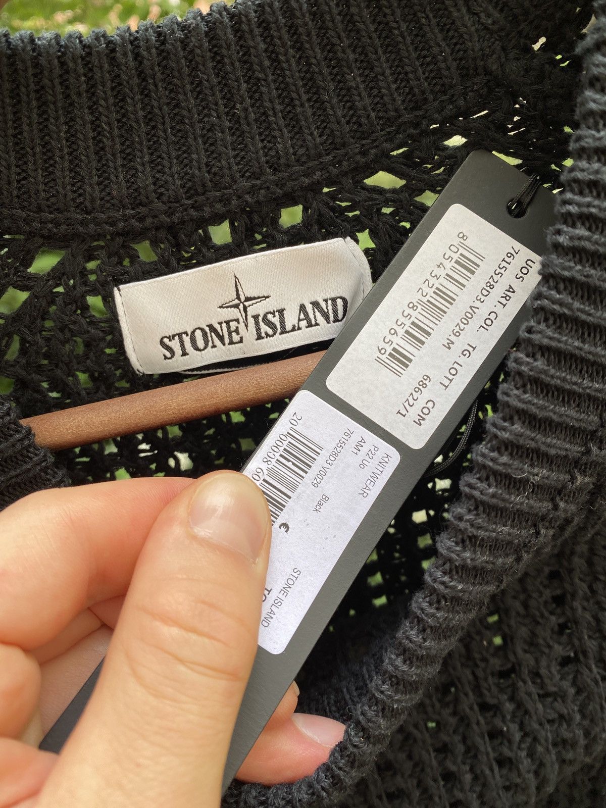Stone Island stone island grid sweater Art. 7615528D3 size M New Size US M / EU 48-50 / 2 - 3 Thumbnail