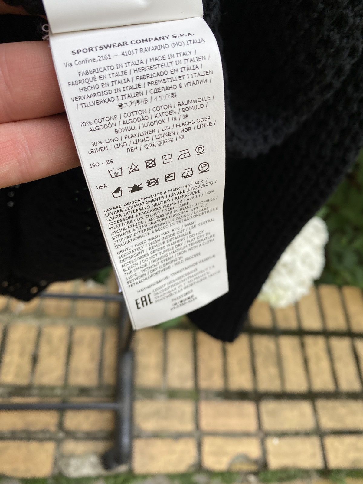 Stone Island stone island grid sweater Art. 7615528D3 size M New Size US M / EU 48-50 / 2 - 6 Thumbnail