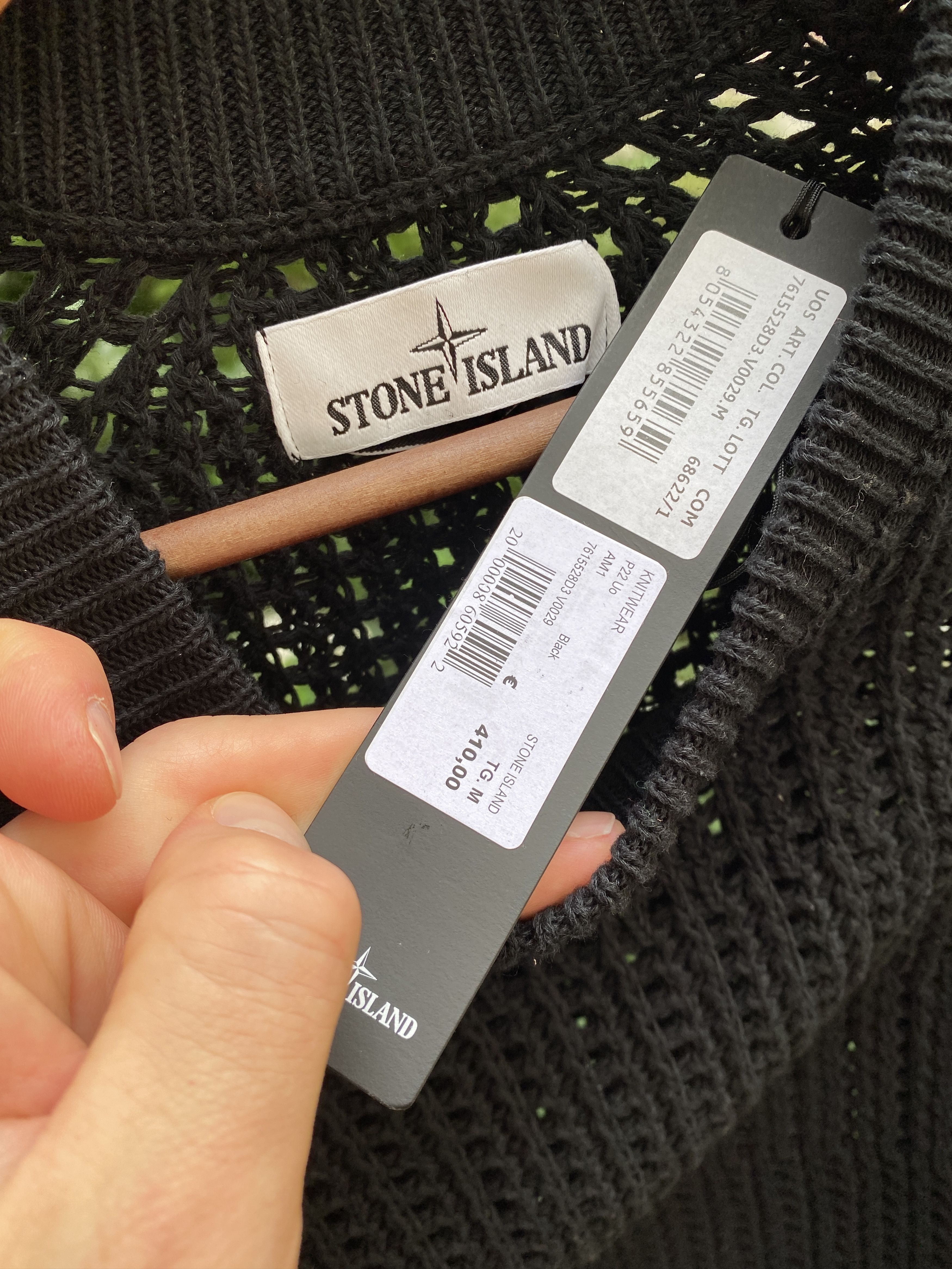 Stone Island stone island grid sweater Art. 7615528D3 size M New Size US M / EU 48-50 / 2 - 8 Thumbnail