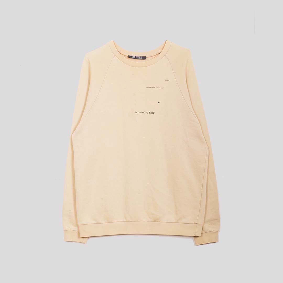 Raf Simons Raf Simons "A Promise Ring" Sweatshirt S/S 2005 Size US M / EU 48-50 / 2 - 2 Thumbnail