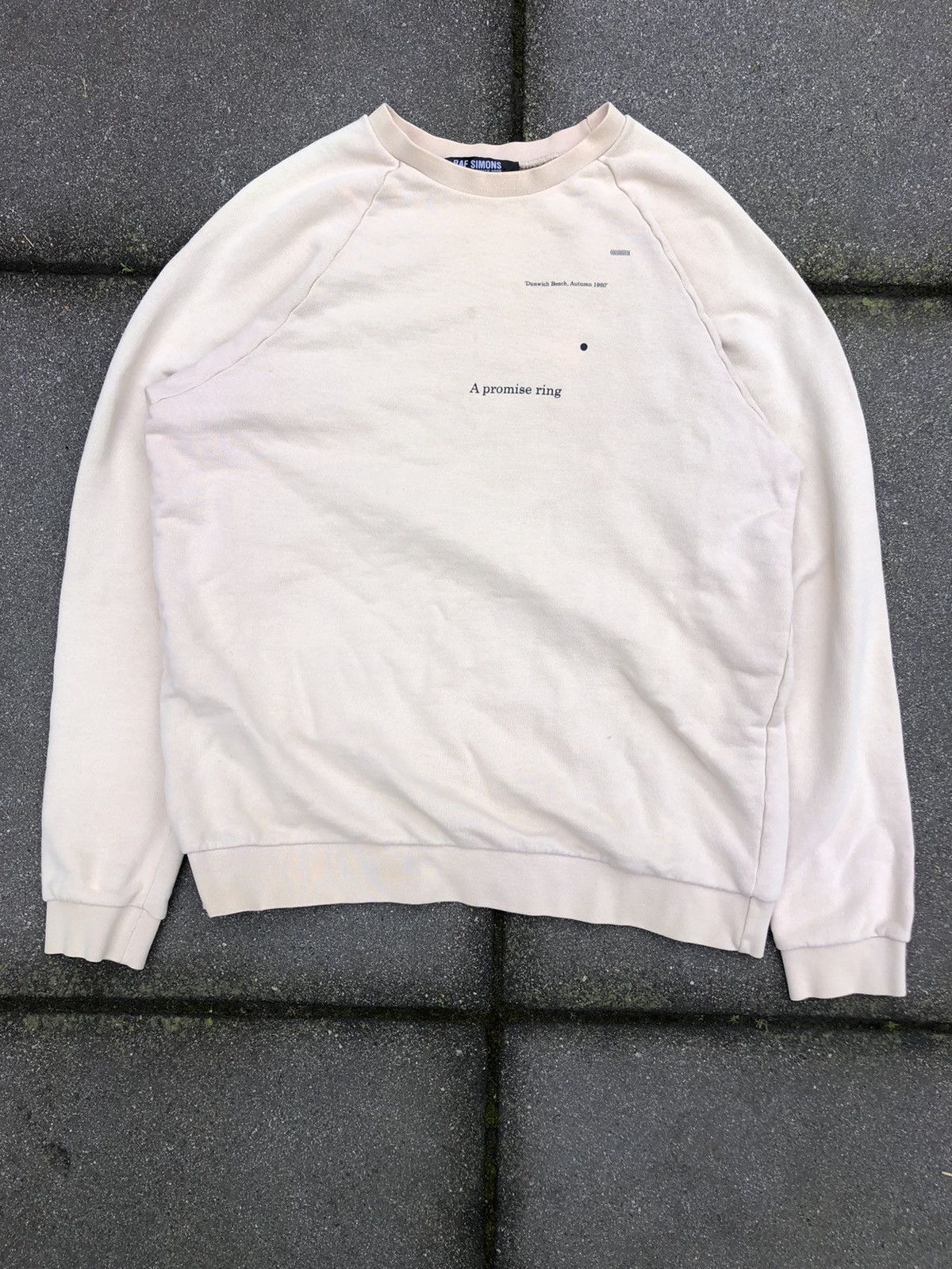 Raf Simons Raf Simons "A Promise Ring" Sweatshirt S/S 2005 Size US M / EU 48-50 / 2 - 1 Thumbnail