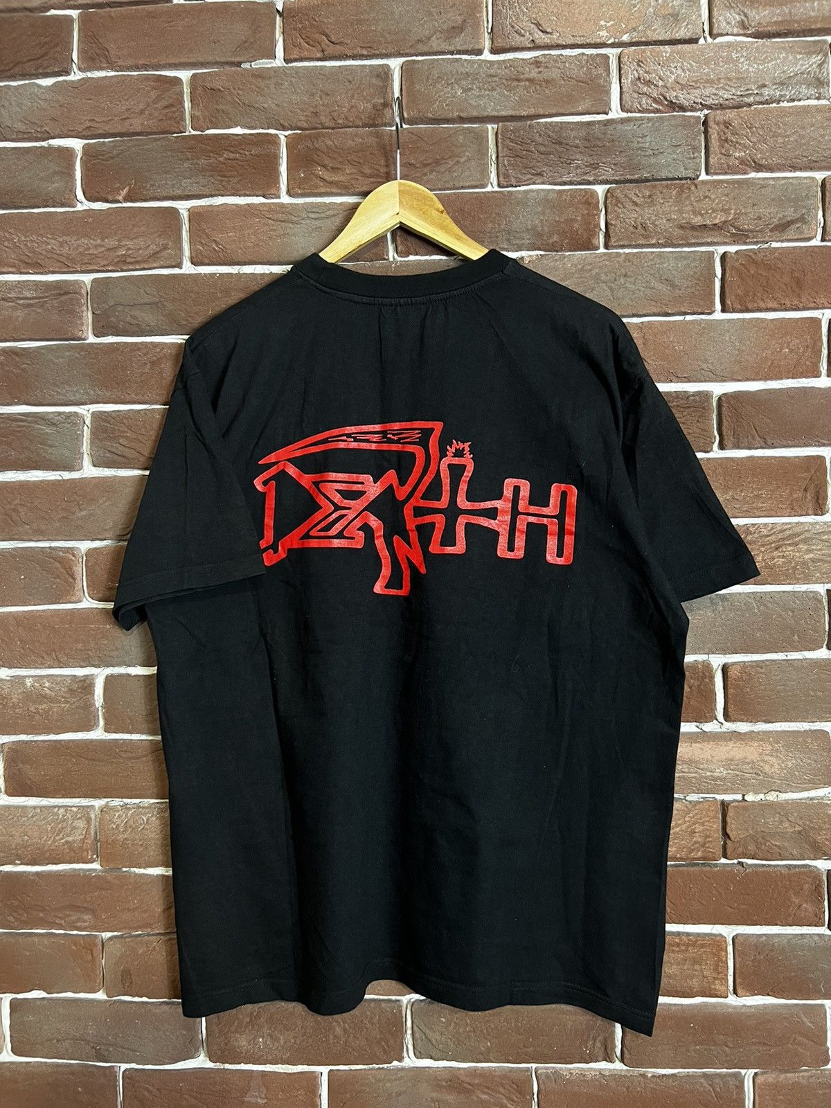 Band Tees Vintage 90s DEATH Scream Bloody Gore Death Metal Band Tee Size US L / EU 52-54 / 3 - 3 Thumbnail