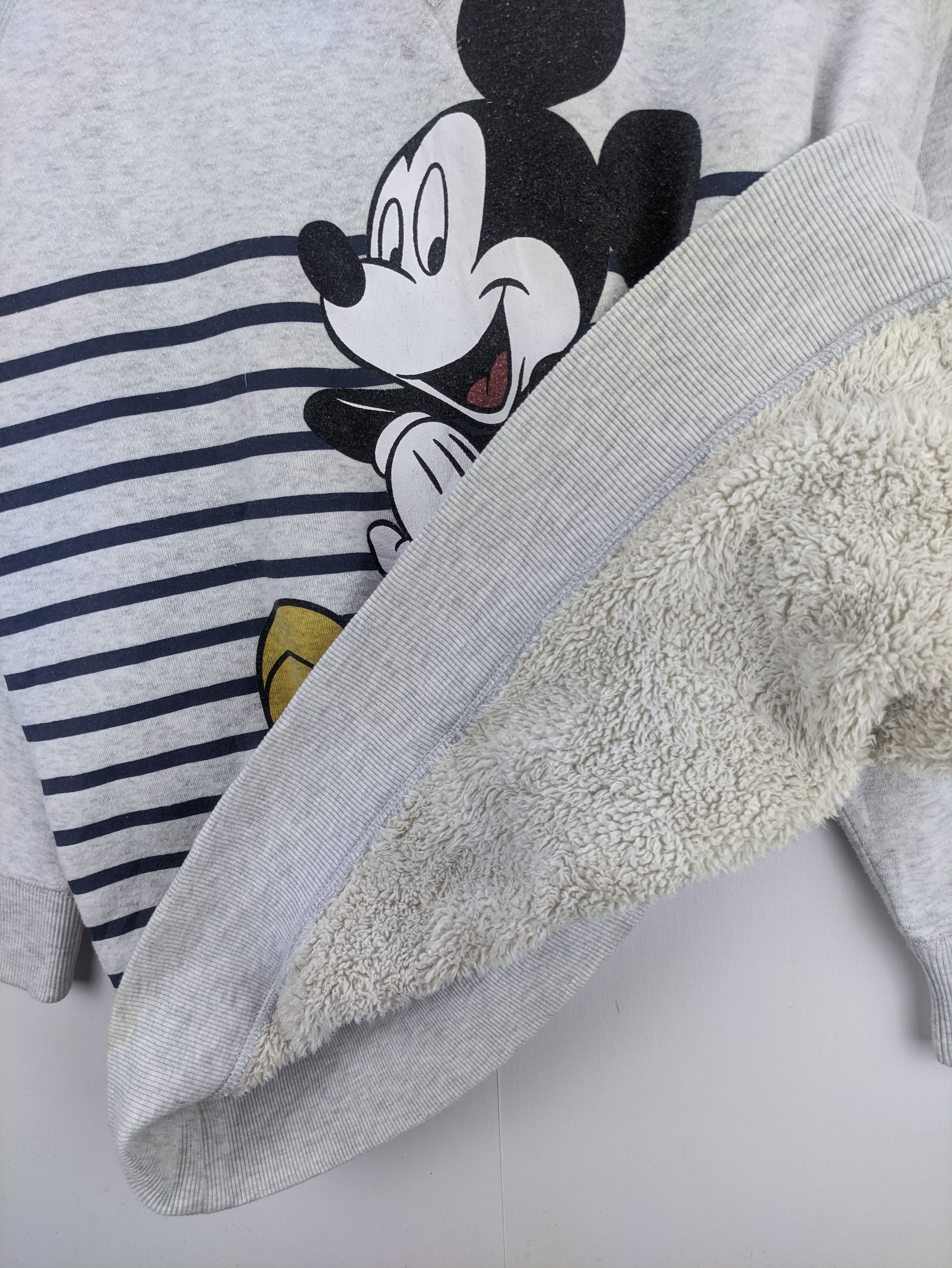 Disney Steals🔥Sweatshirt Sherpa Inner Disney Mickey Mouse Size US XL / EU 56 / 4 - 8 Thumbnail