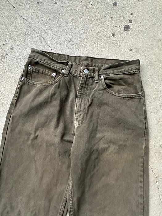 Vintage 1990s Olive Green/Drab Levi’s 550s | Grailed