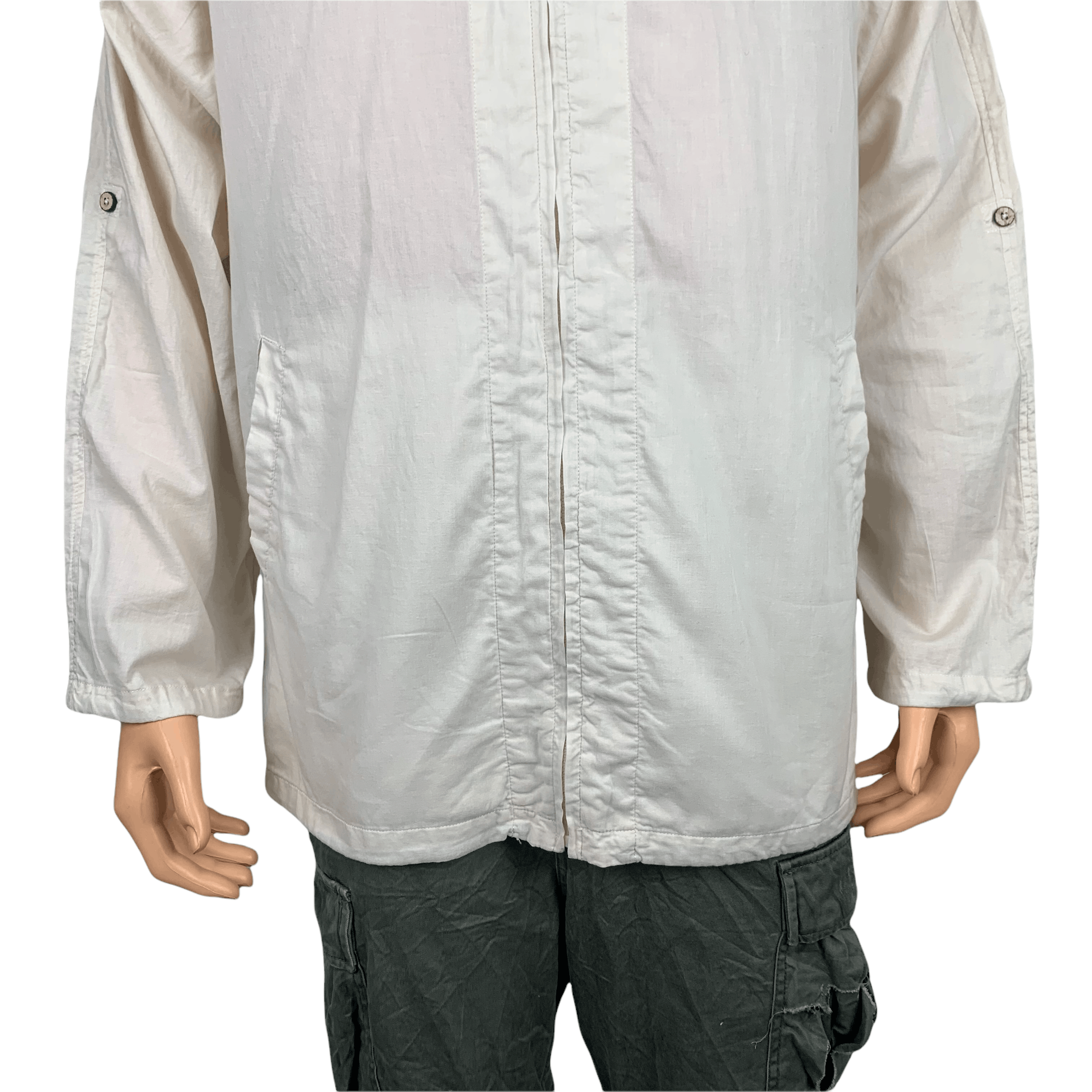 Japanese Brand Drug Store's Big Logo on Back Light Jacket #3573-74 Size US L / EU 52-54 / 3 - 10 Thumbnail
