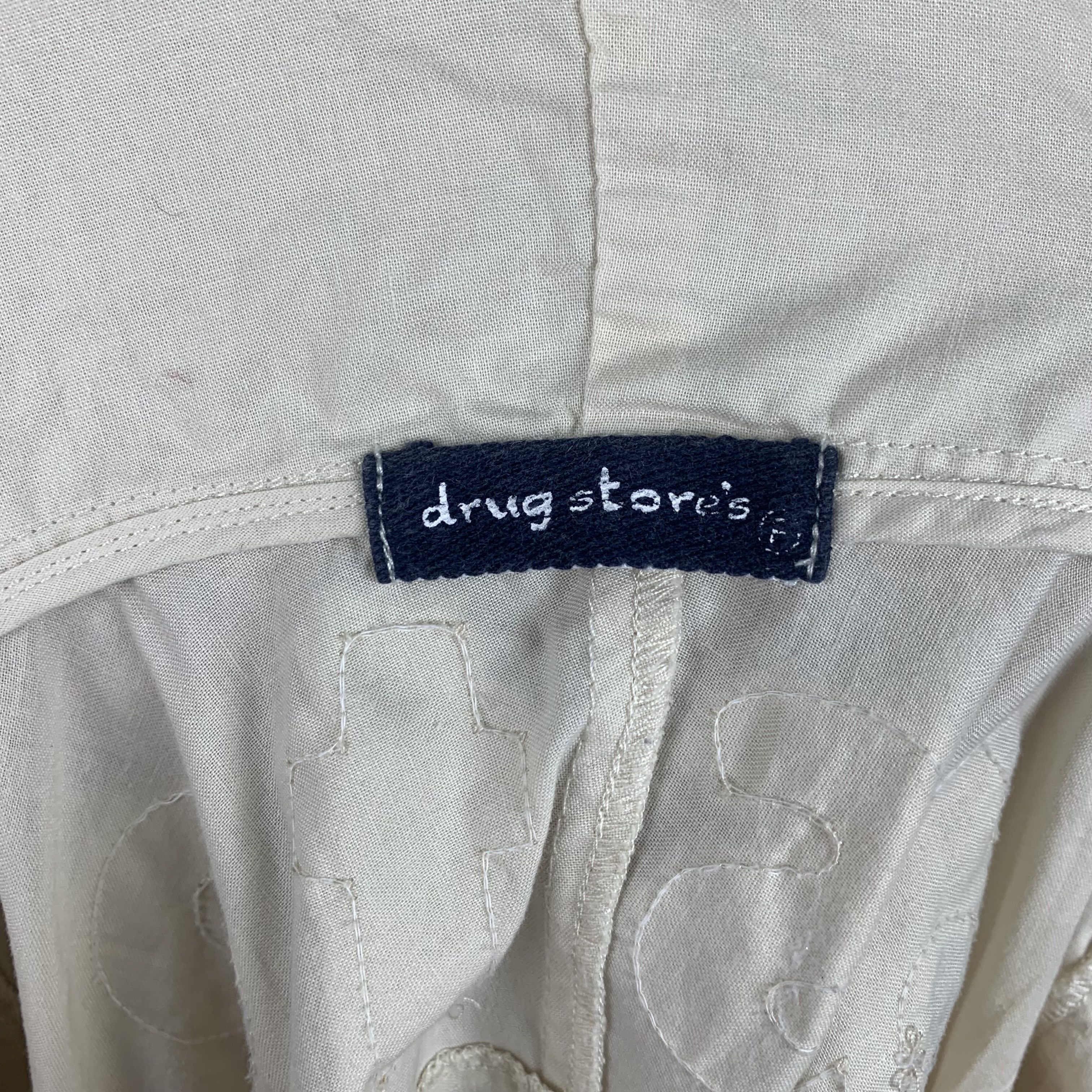Japanese Brand Drug Store's Big Logo on Back Light Jacket #3573-74 Size US L / EU 52-54 / 3 - 12 Thumbnail
