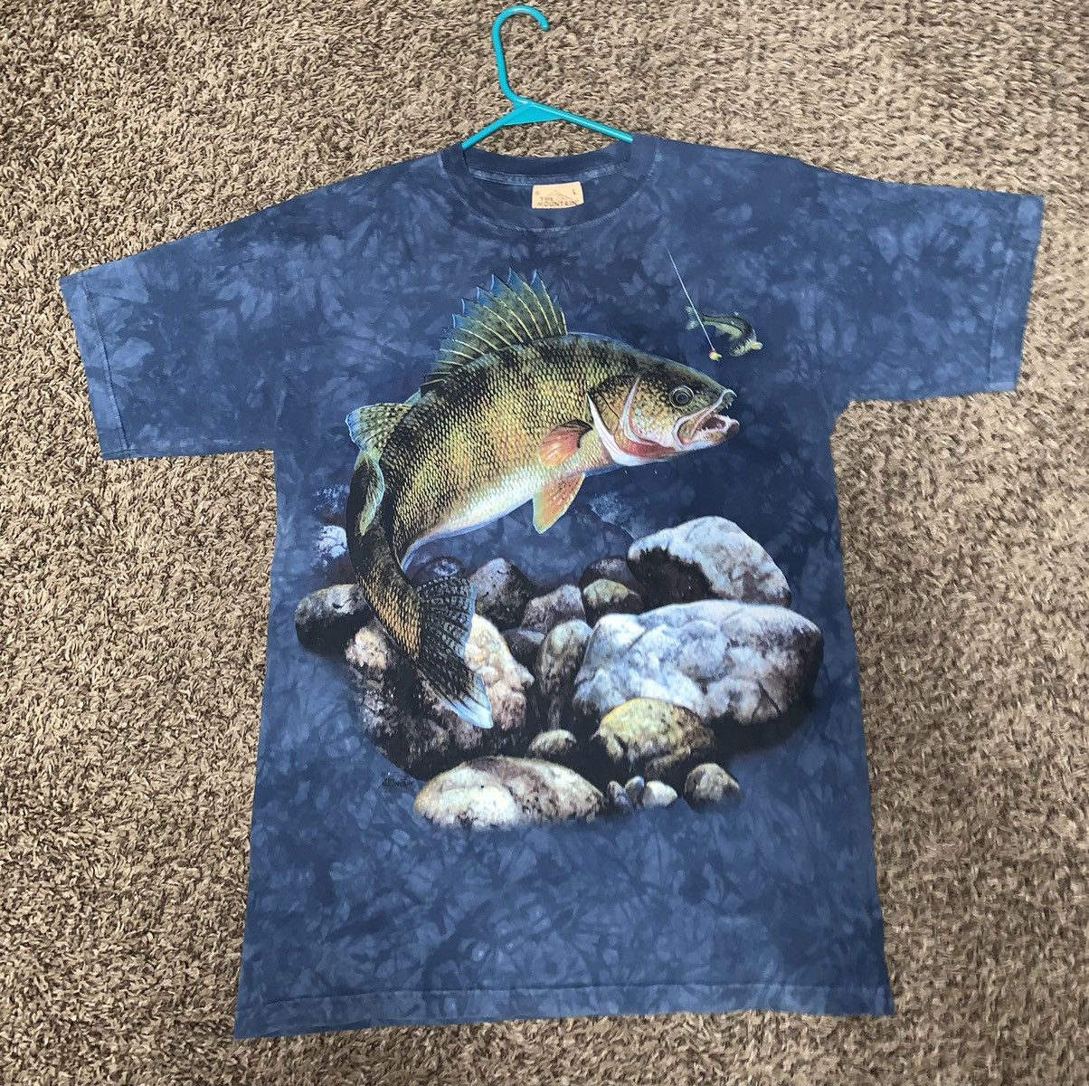 The Mountain Vintage The Mountain Fishing T-Shirt Size US L / EU 52-54 / 3 - 1 Thumbnail