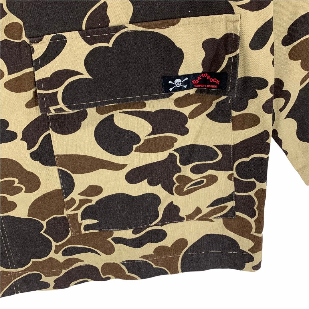 Super Lovers Super Lovers Tokyo Rock OversizeD Camo Jacket #3224-62 Size US L / EU 52-54 / 3 - 3 Thumbnail